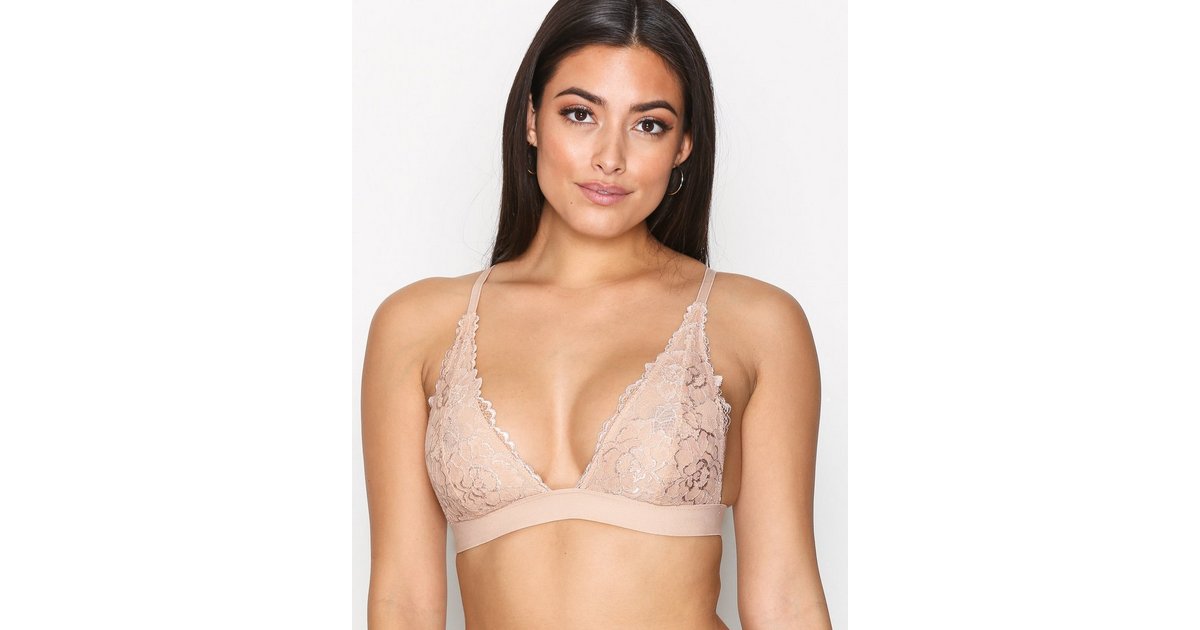 Buy Nelly Up Top Triangle Bralette - Pink
