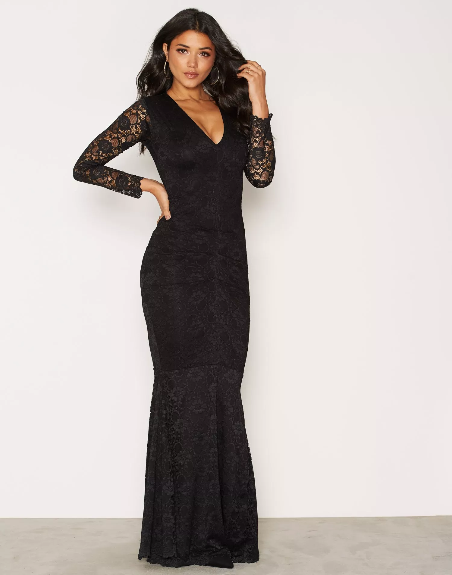 Buy Honor Gold Savannah Maxi Dress - Black | Nelly.com