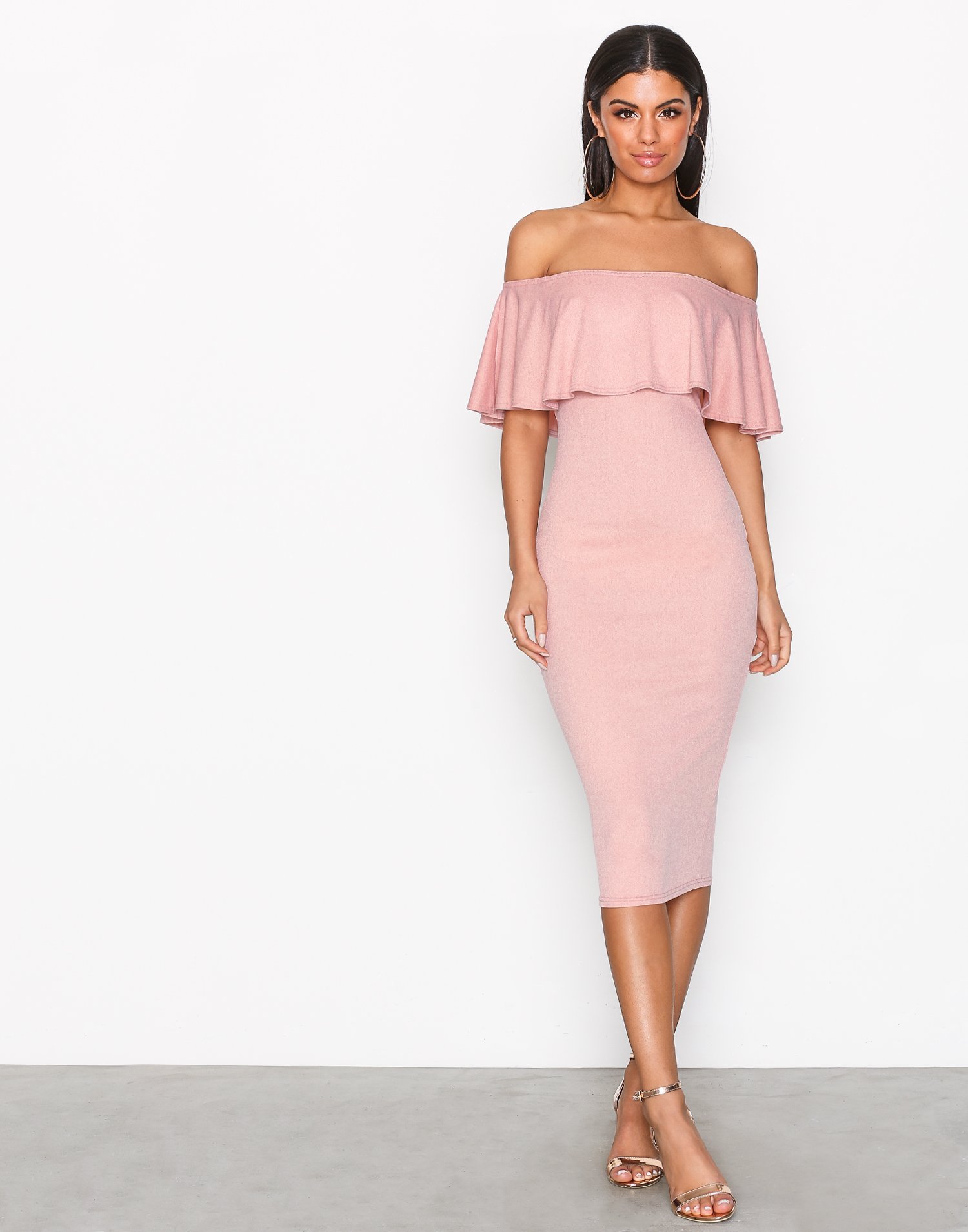 Frill Crepe dress