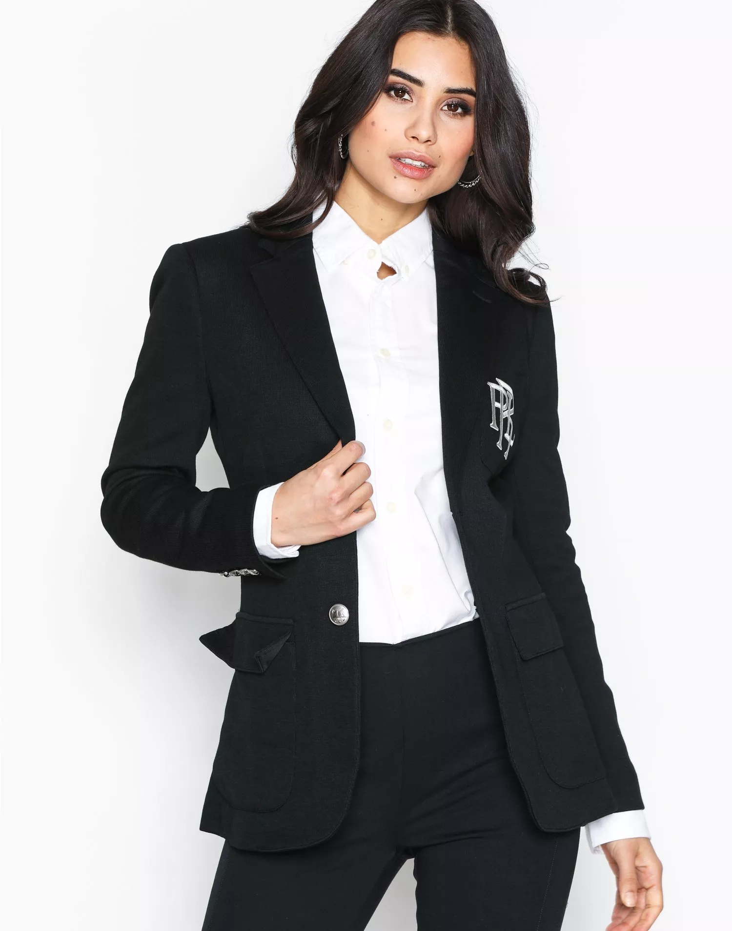 Buy Polo Ralph Lauren Two Button Pocket Blazer - Black 