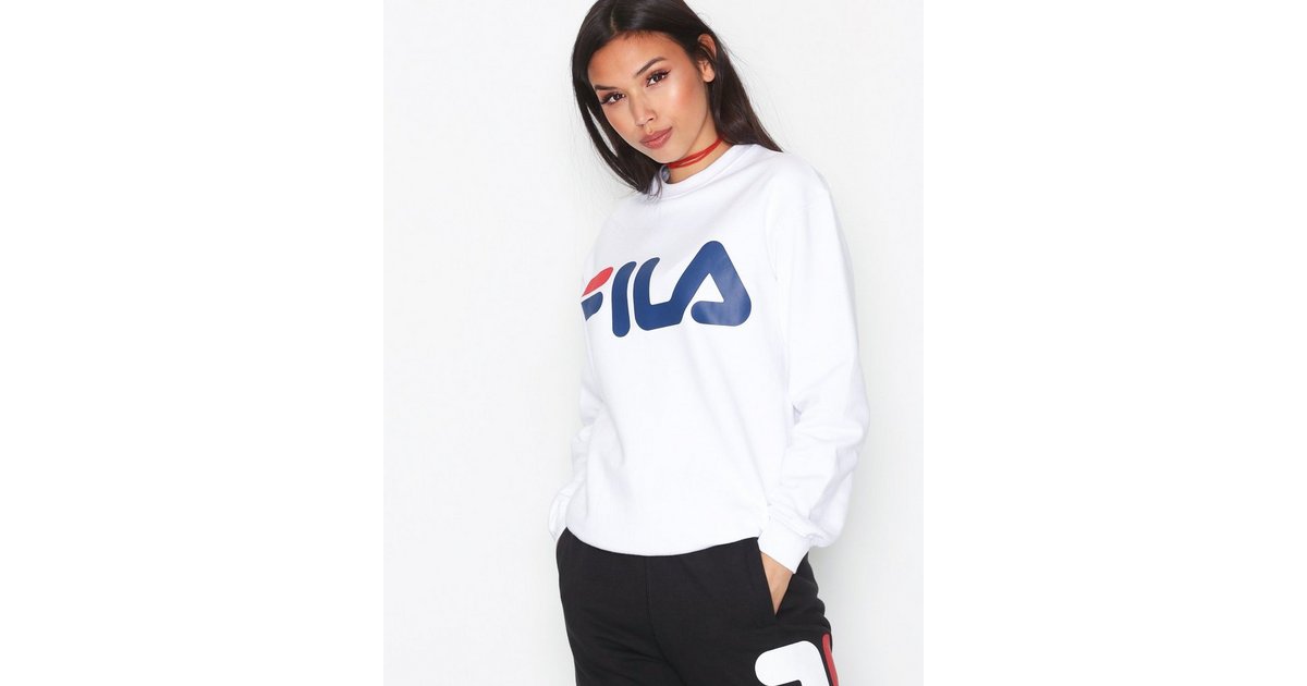 Rare Fila Sweatshirt Fila Small Logo Embroidery Women Spell Out Sports  Clothing Crewneck Sweater Size Xlarge -  Singapore