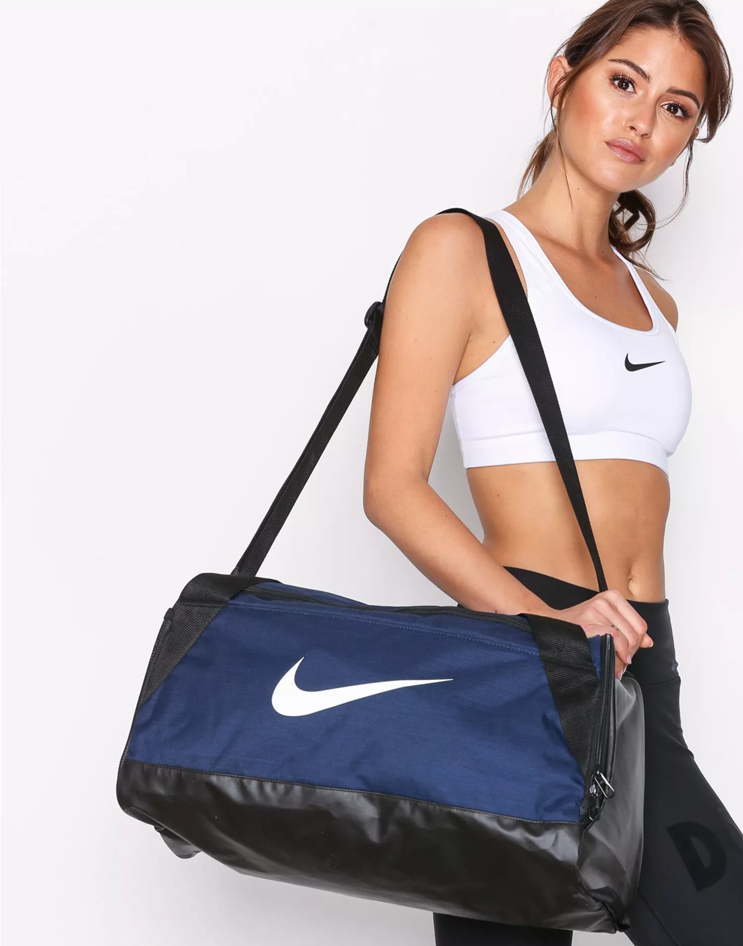 Buy Nike Brasilia Small Training Duffel Bag - Navy