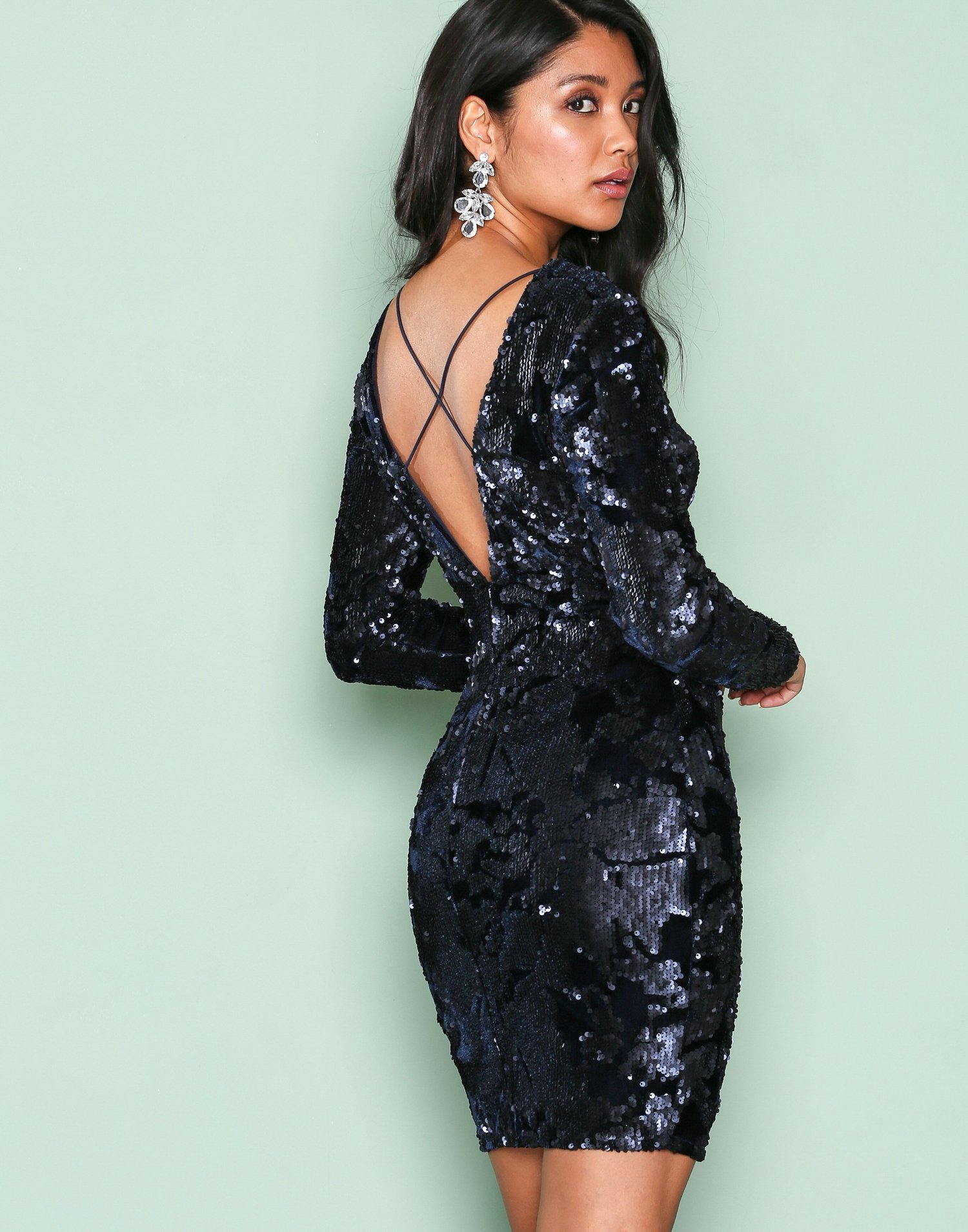 Glam Sequin Dress