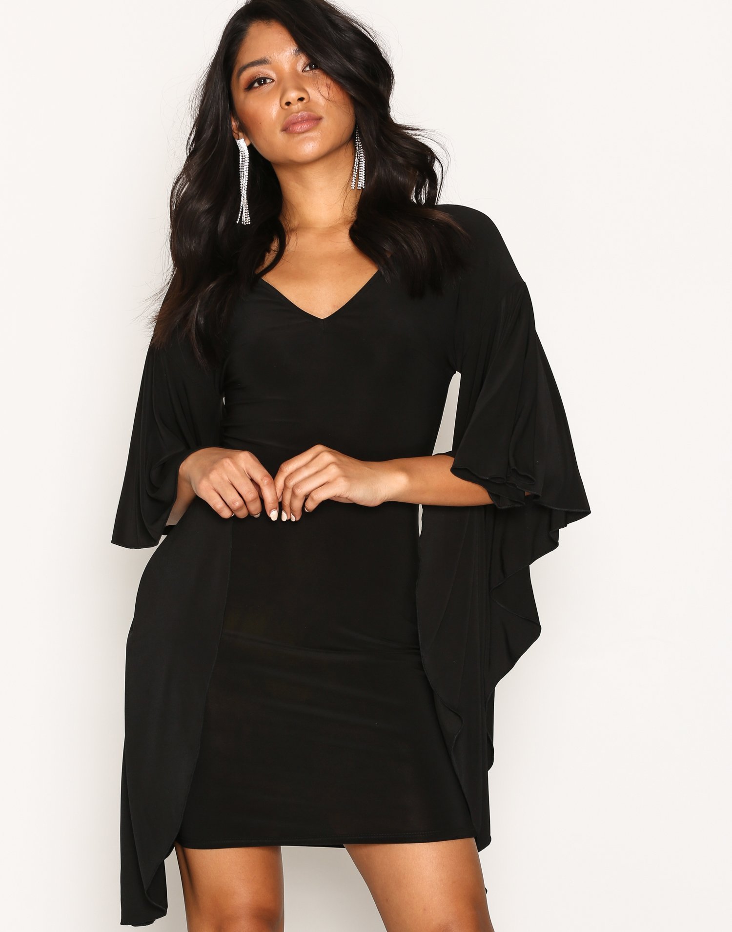 Dramatic Sleeve Dress