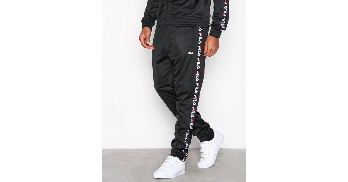 Fila tape hot sale track pants