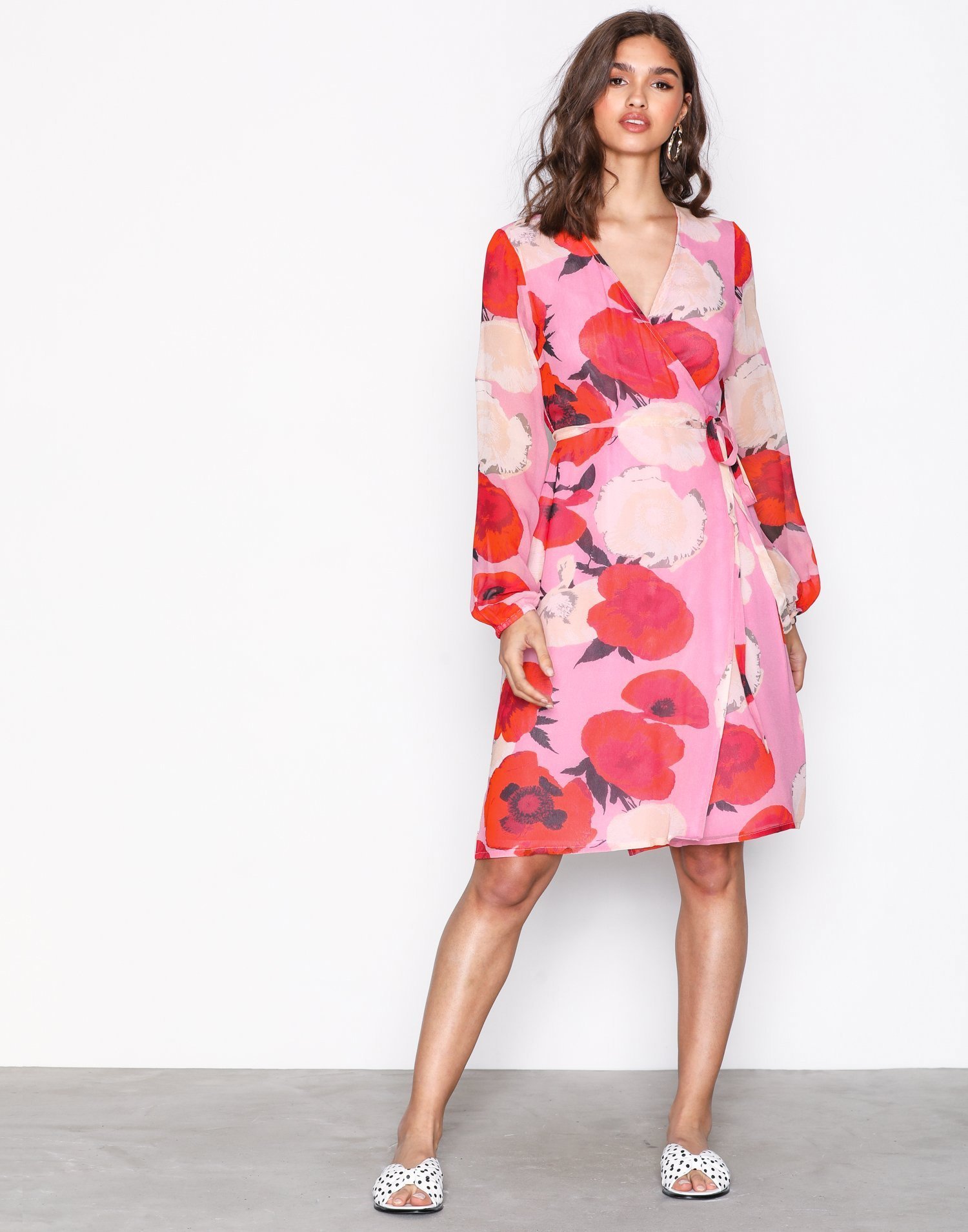 Violetta wrap dress