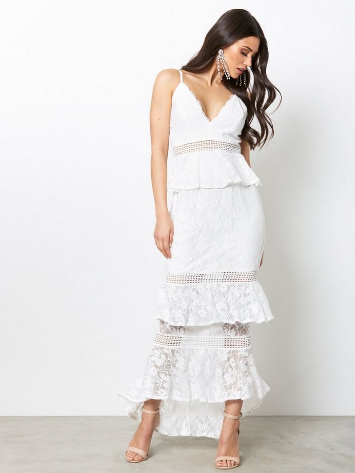 Festkjole Falling Tears Maxi Dress festtøj