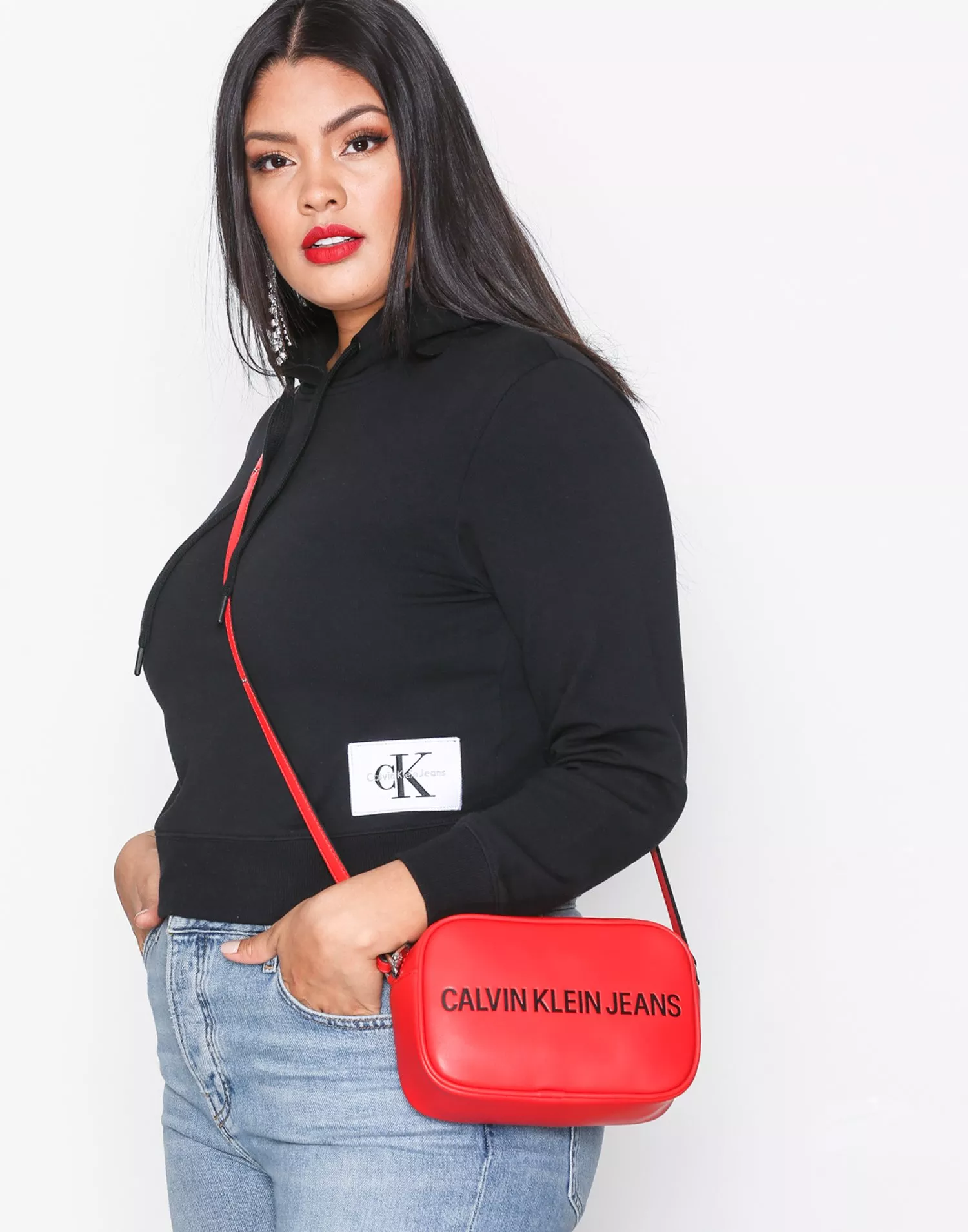 Klein Sculpted Bag Camera Scarlett Jeans Calvin Buy -
