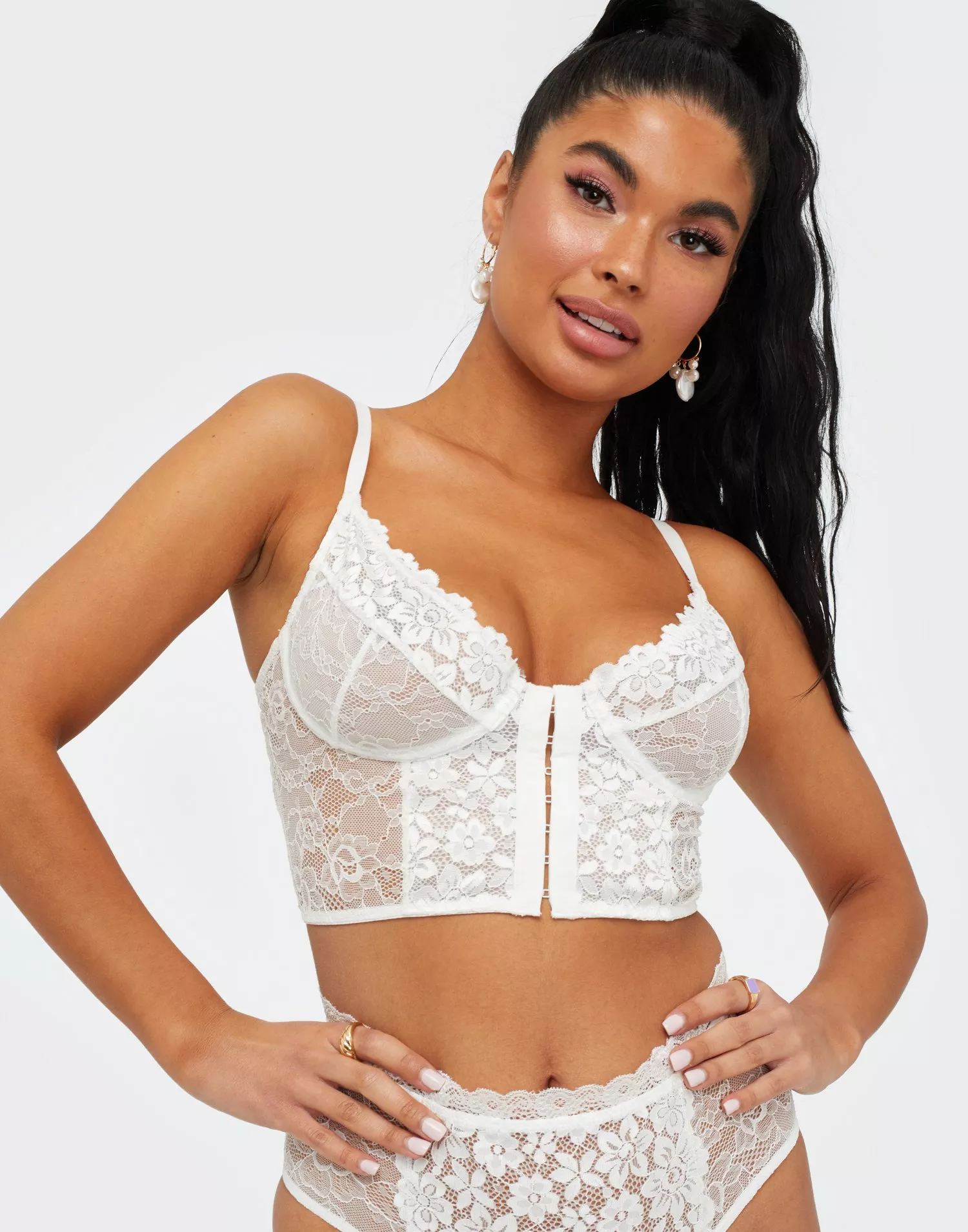 Buy Nelly Old Stories Bustier - White