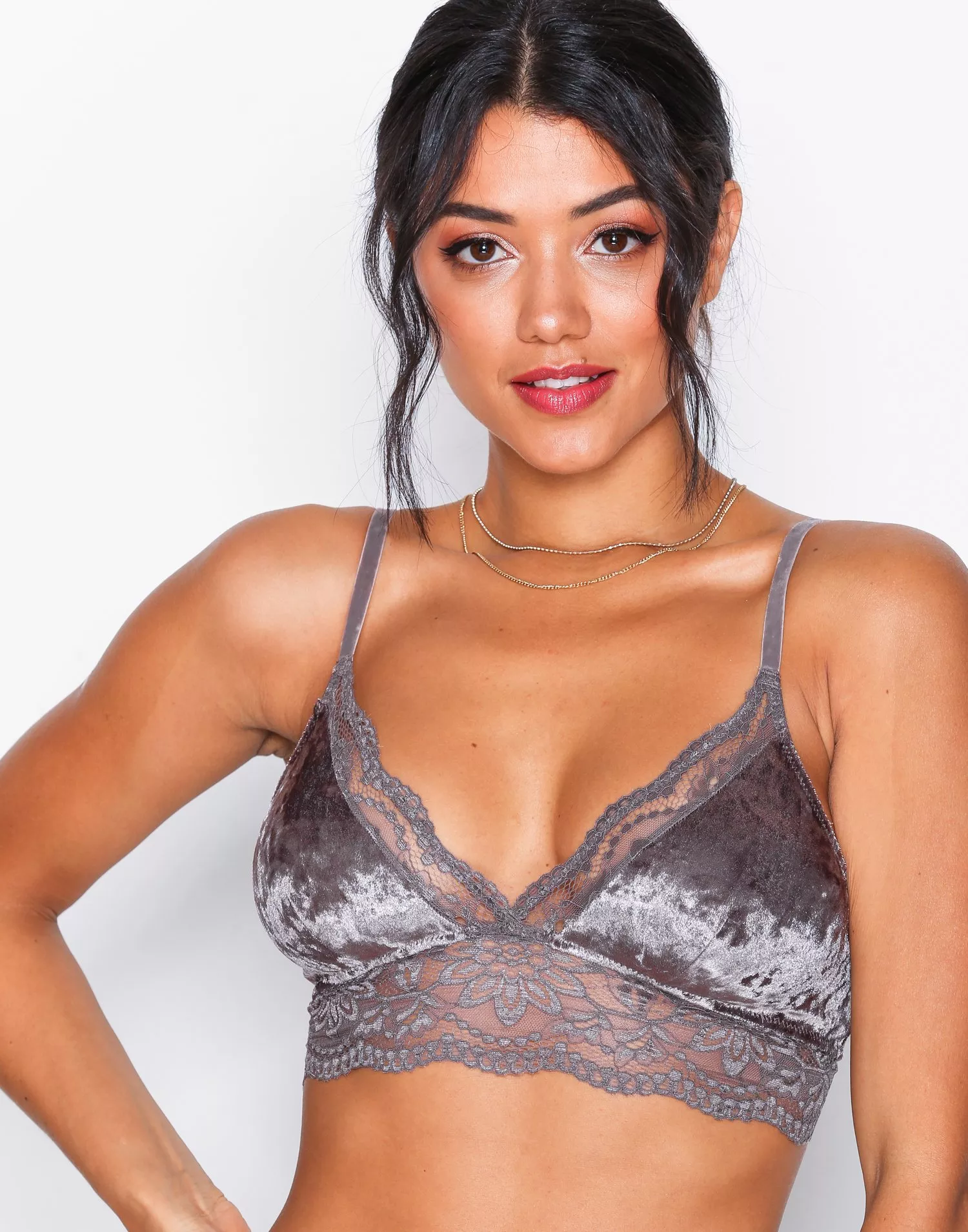 Buy Nelly See Me Now Bra - Grey