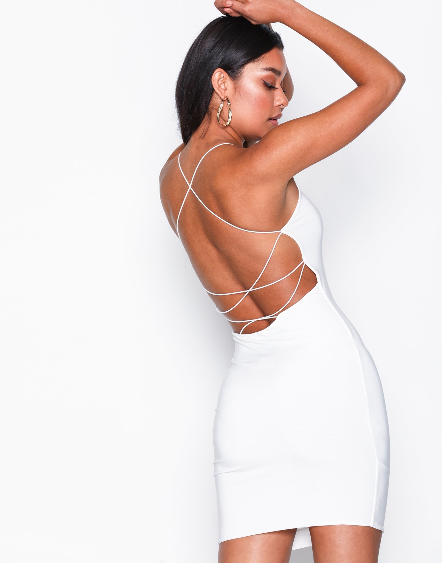 Lacing Back Dress