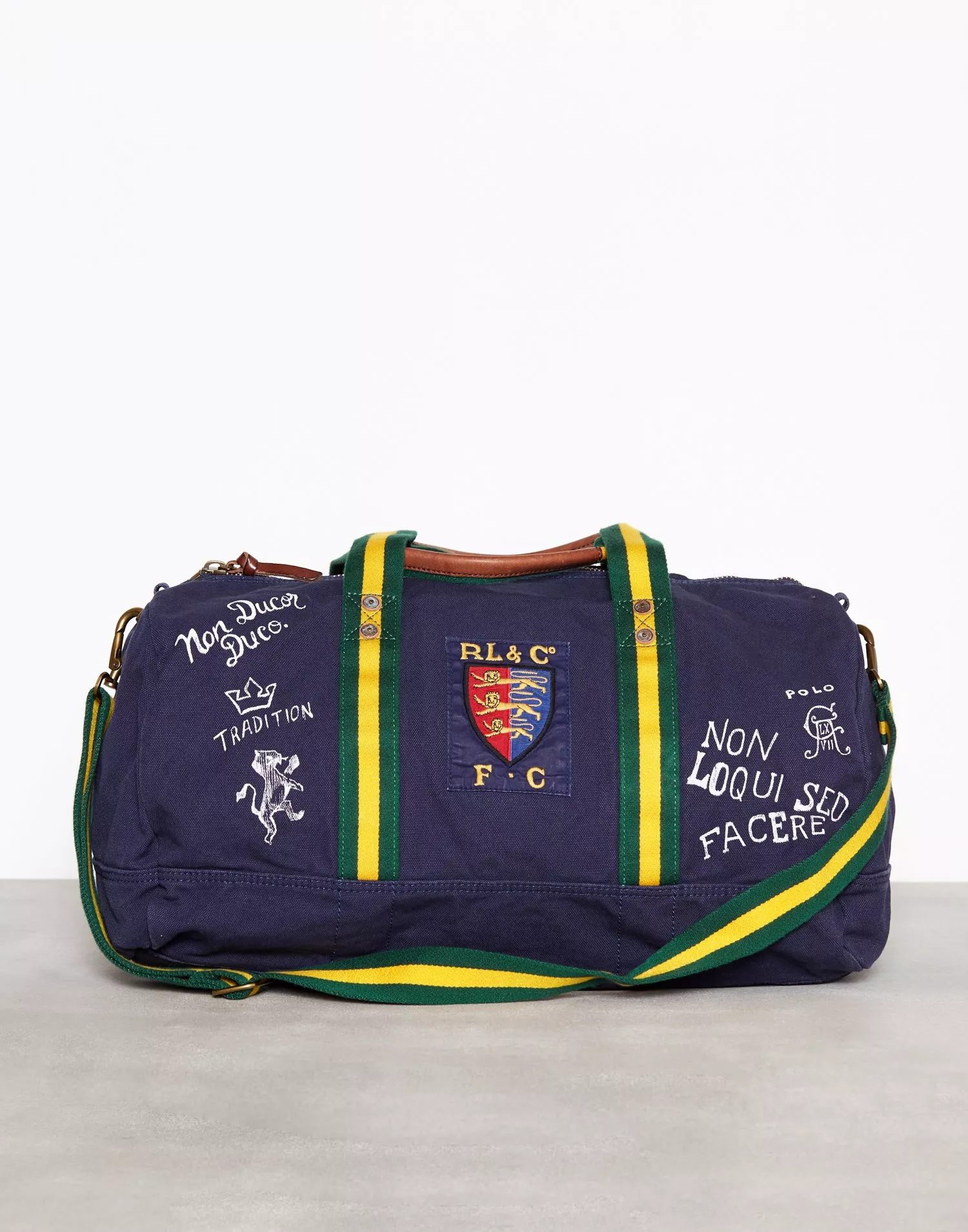 Ralph lauren canvas hot sale duffle bag