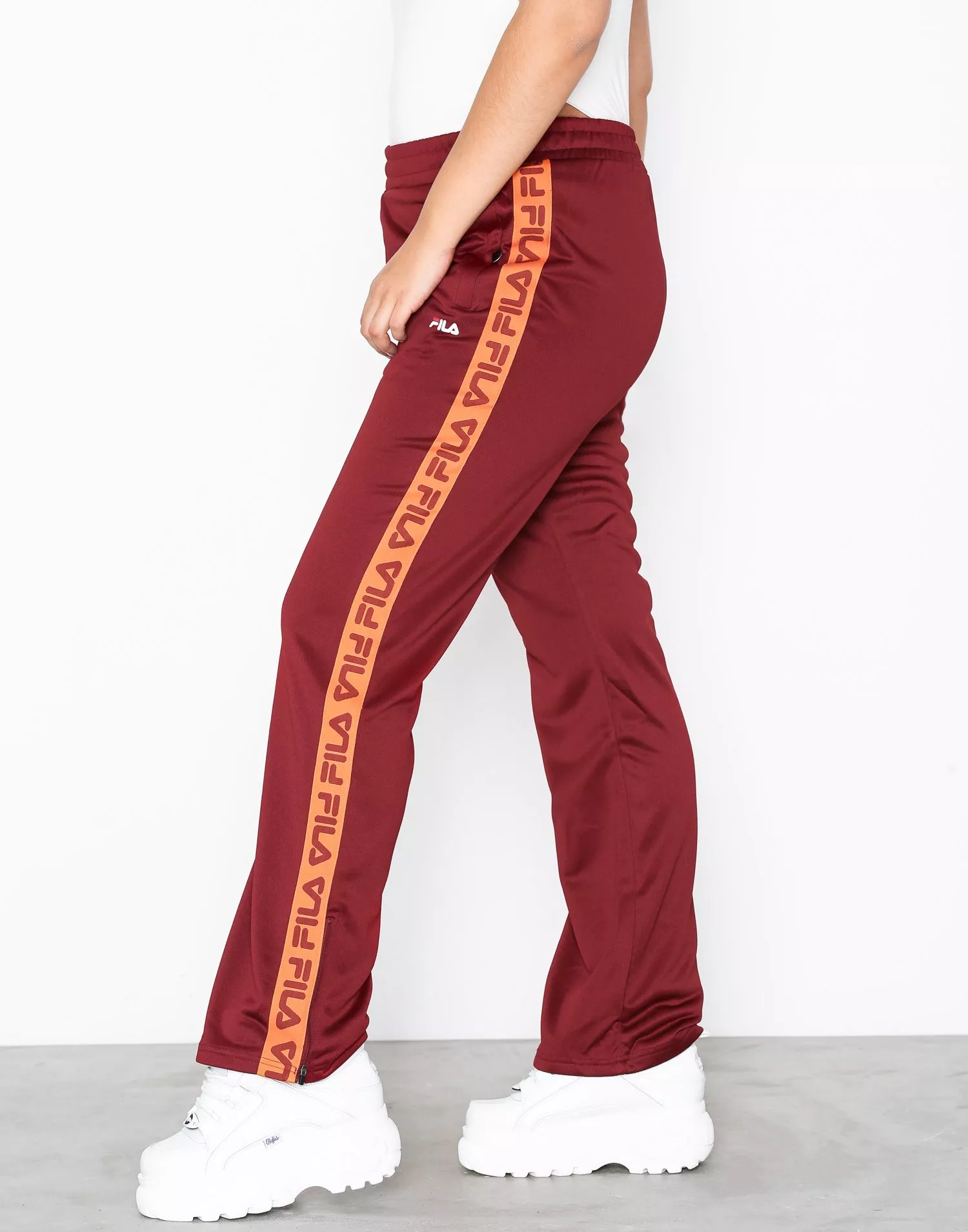 Buy Fila Women THORA Track Pants - Merlot