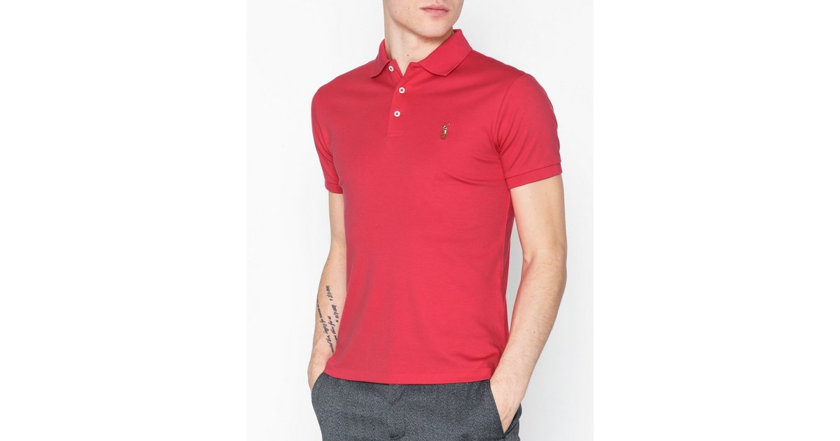 Buy Polo Ralph Lauren Pima Polo Short Sleeve - Red | NLY Man