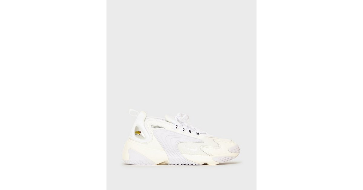 Nike zoom best sale 2k trainers white