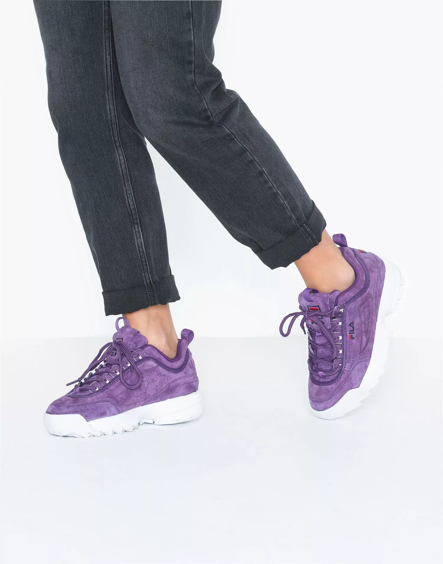 Fila on sale disruptor lilla