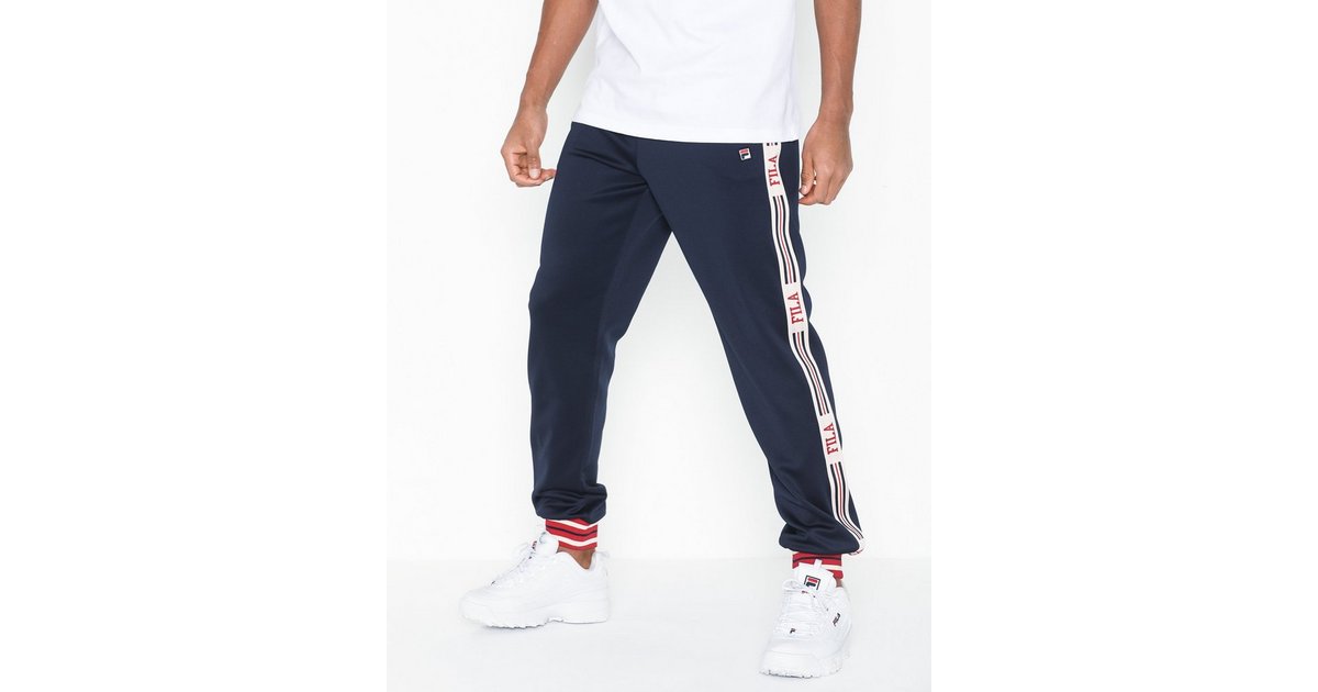 Buy Fila Lou Track Pants Black Iris NLY Man