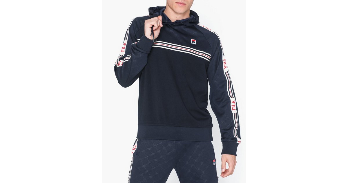 Buy Fila Besarion With Embossed Hoody Black Iris NLY Man