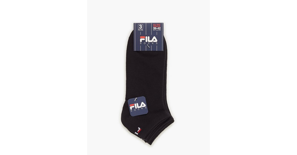 Black fila outlet socks