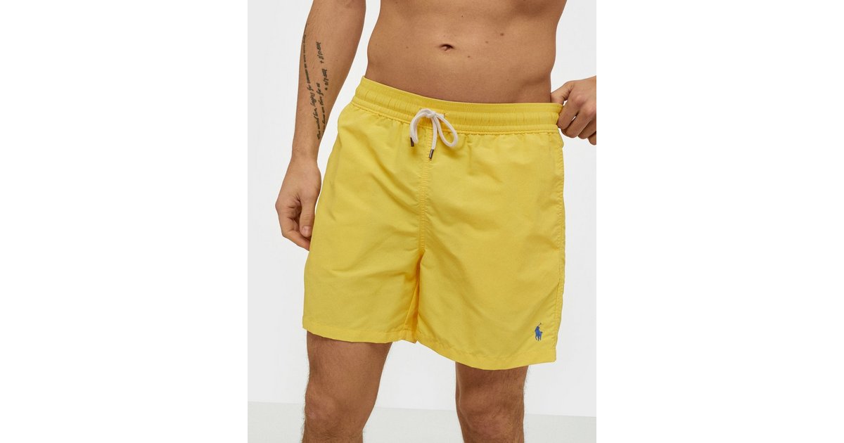 Yellow ralph best sale lauren swim shorts