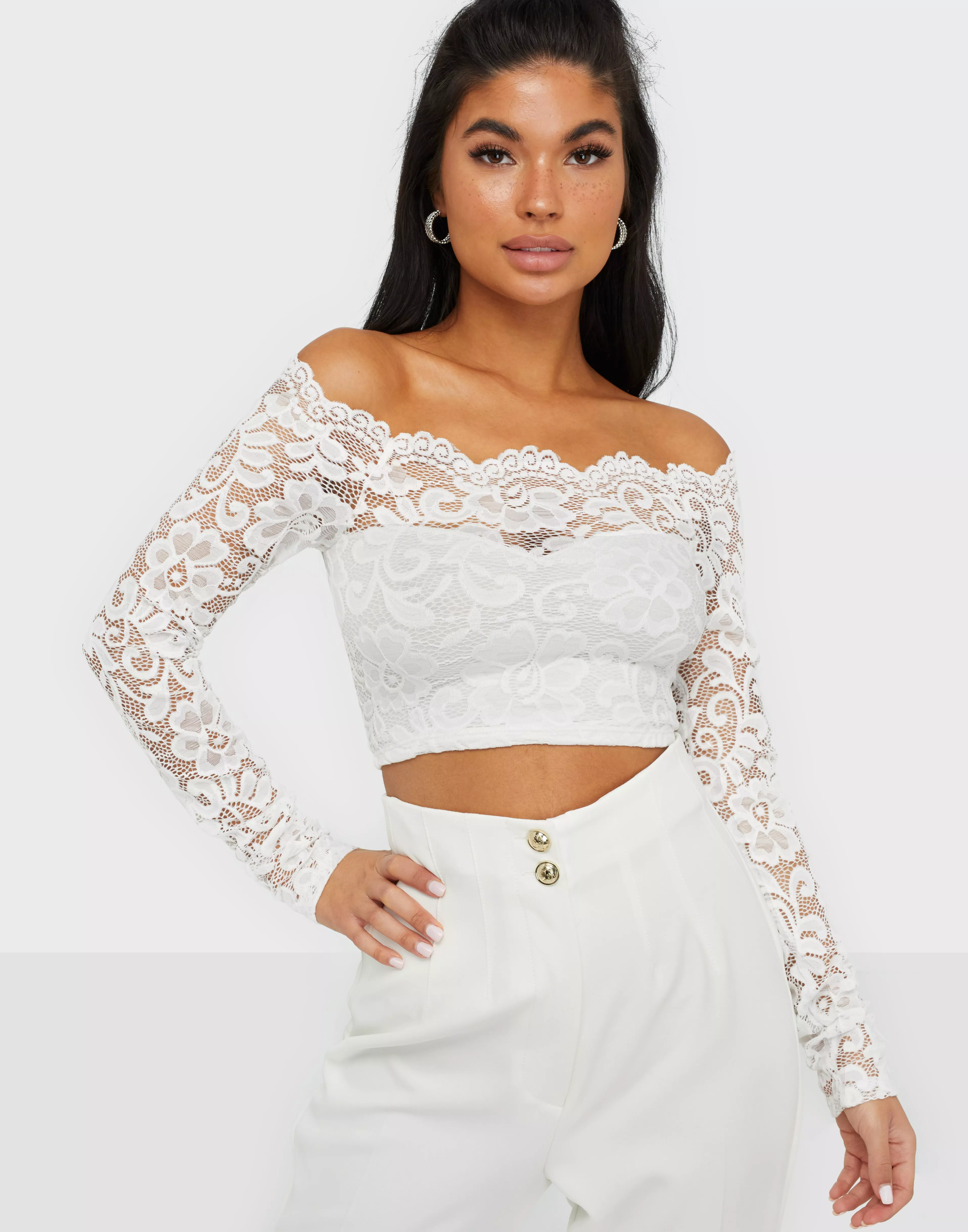 Off Shoulder Lace Top