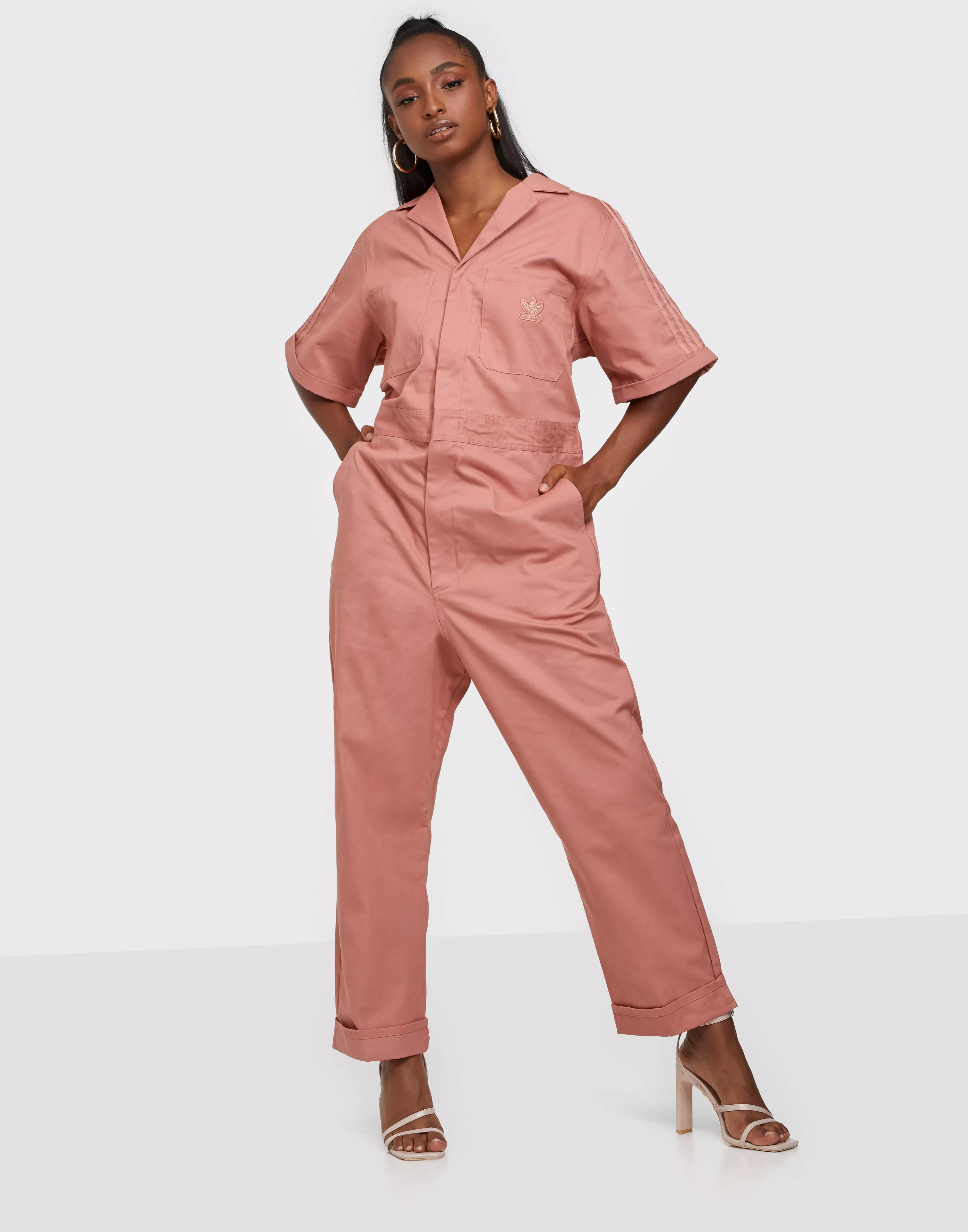 Pink boiler shop suit