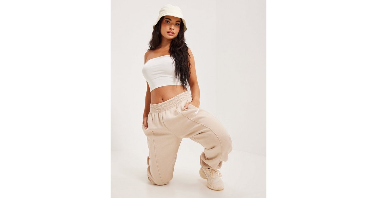 Buy Nike W NSW ESSNTL CLCTN FLC MR PANT - Sand