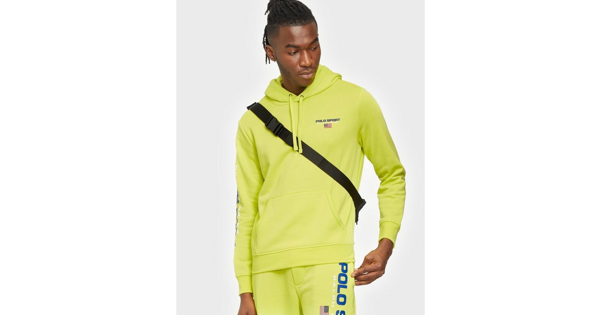 Polo sport outlet yellow sweatshirt