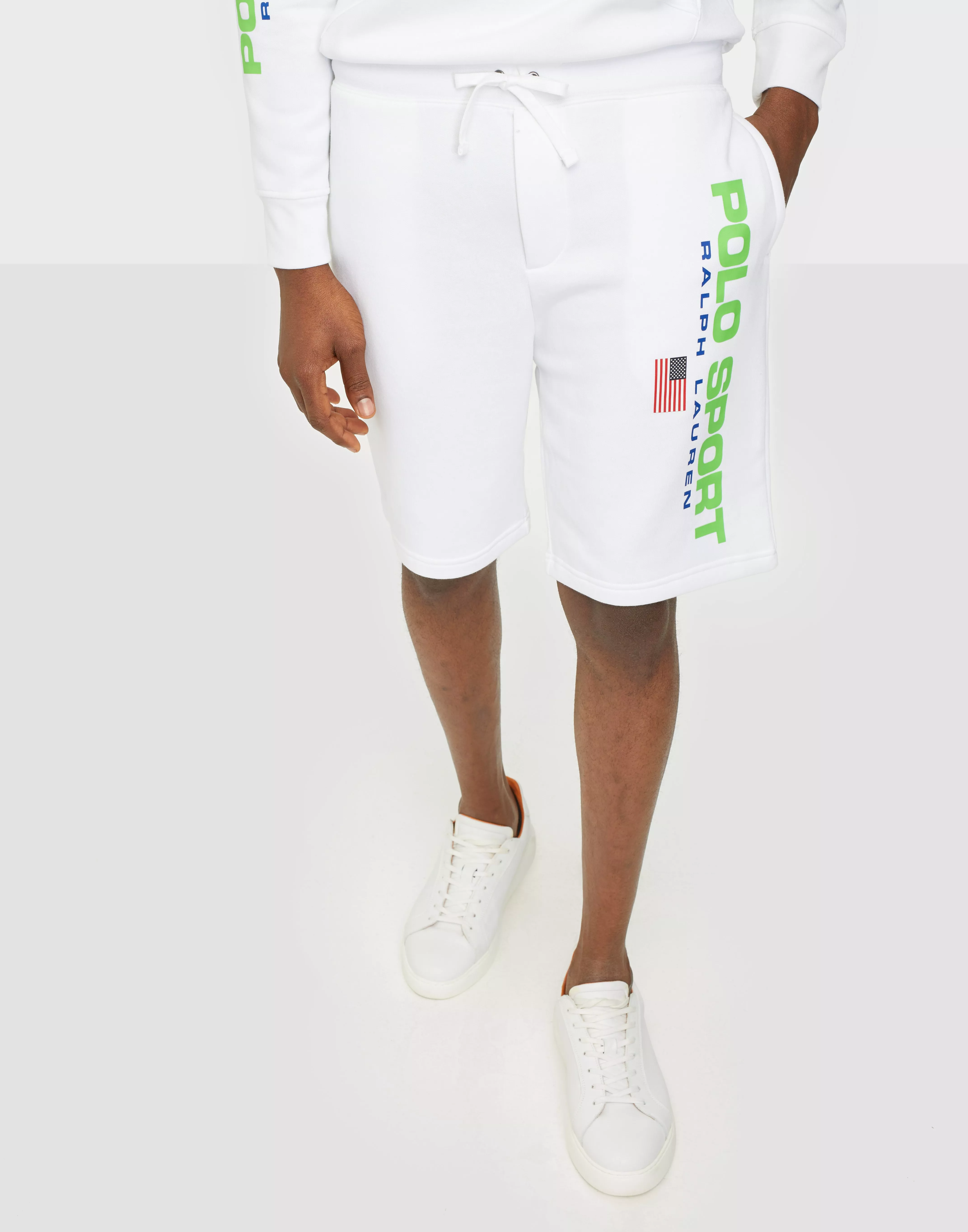 ralph lauren white shorts mens