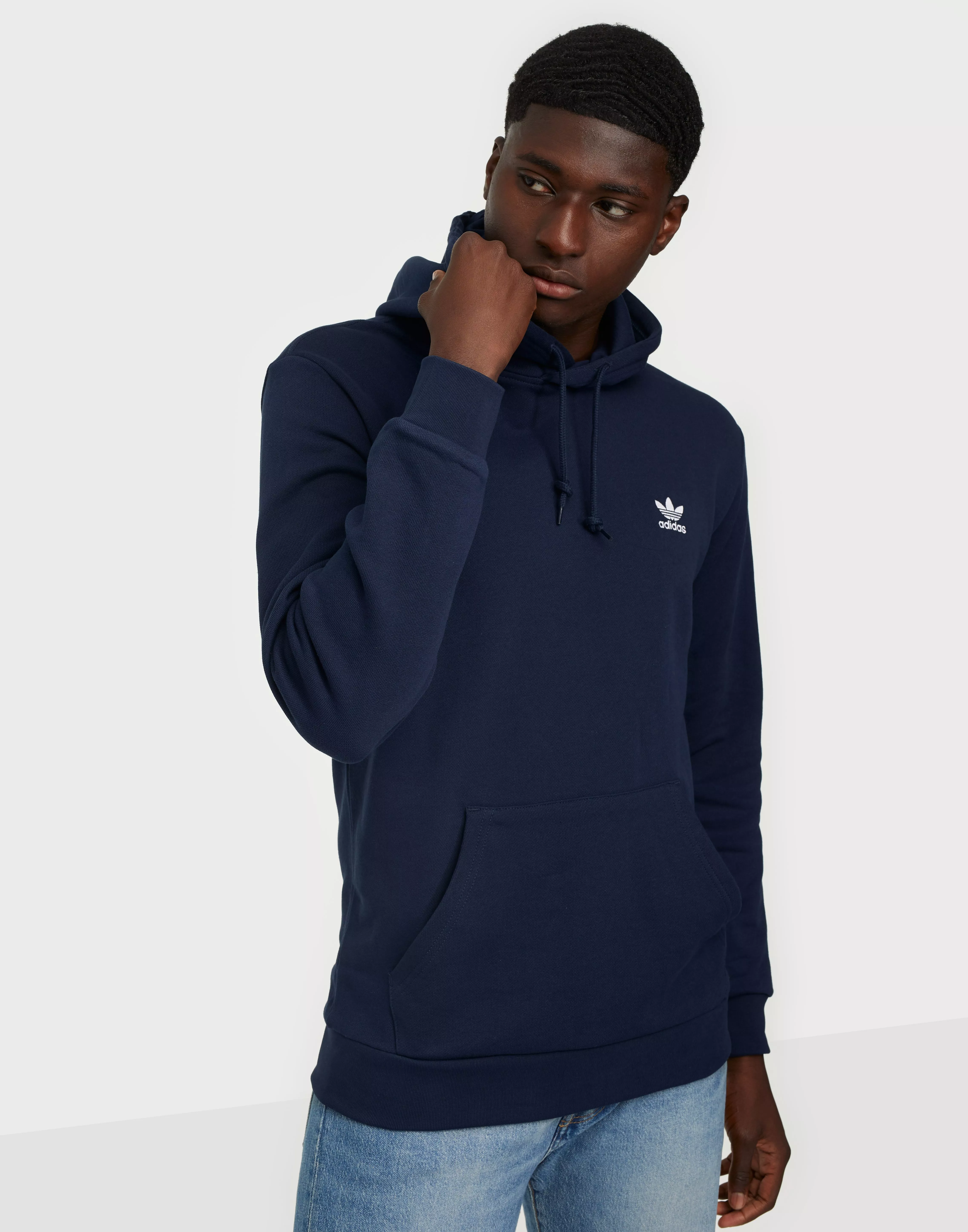 Adidas originals hotsell hoodie navy