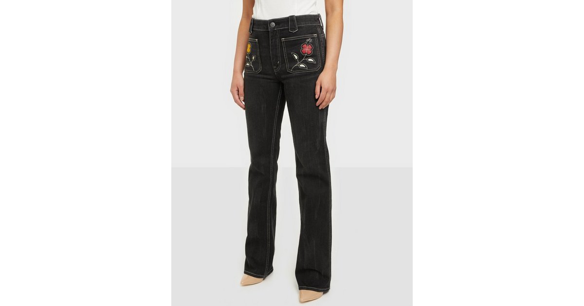 Buy Polo Ralph Lauren JENN FLARE-DENIM - Black 