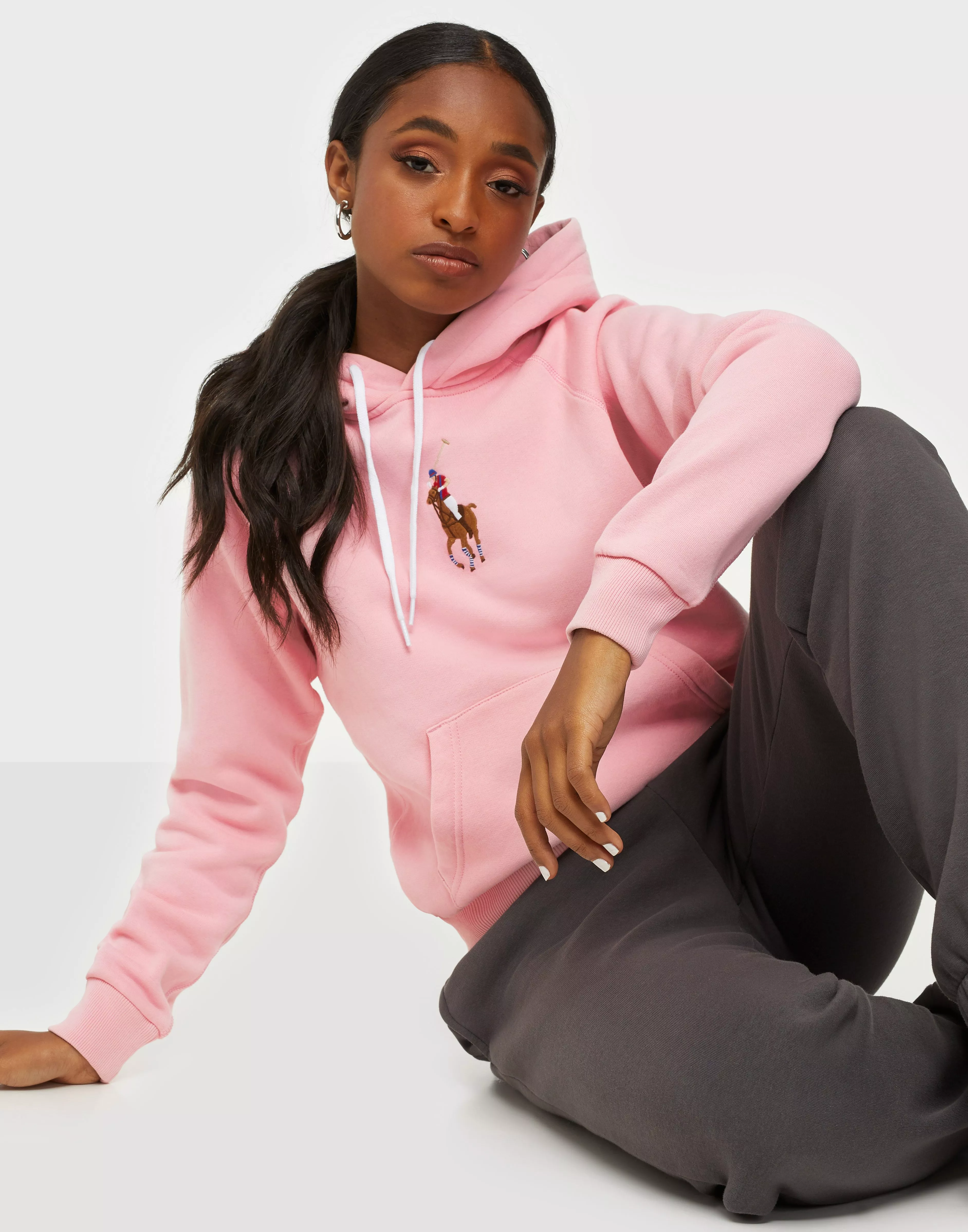 Buy Polo Ralph Lauren SEASONAL FLEECE KNIT Pink Nelly