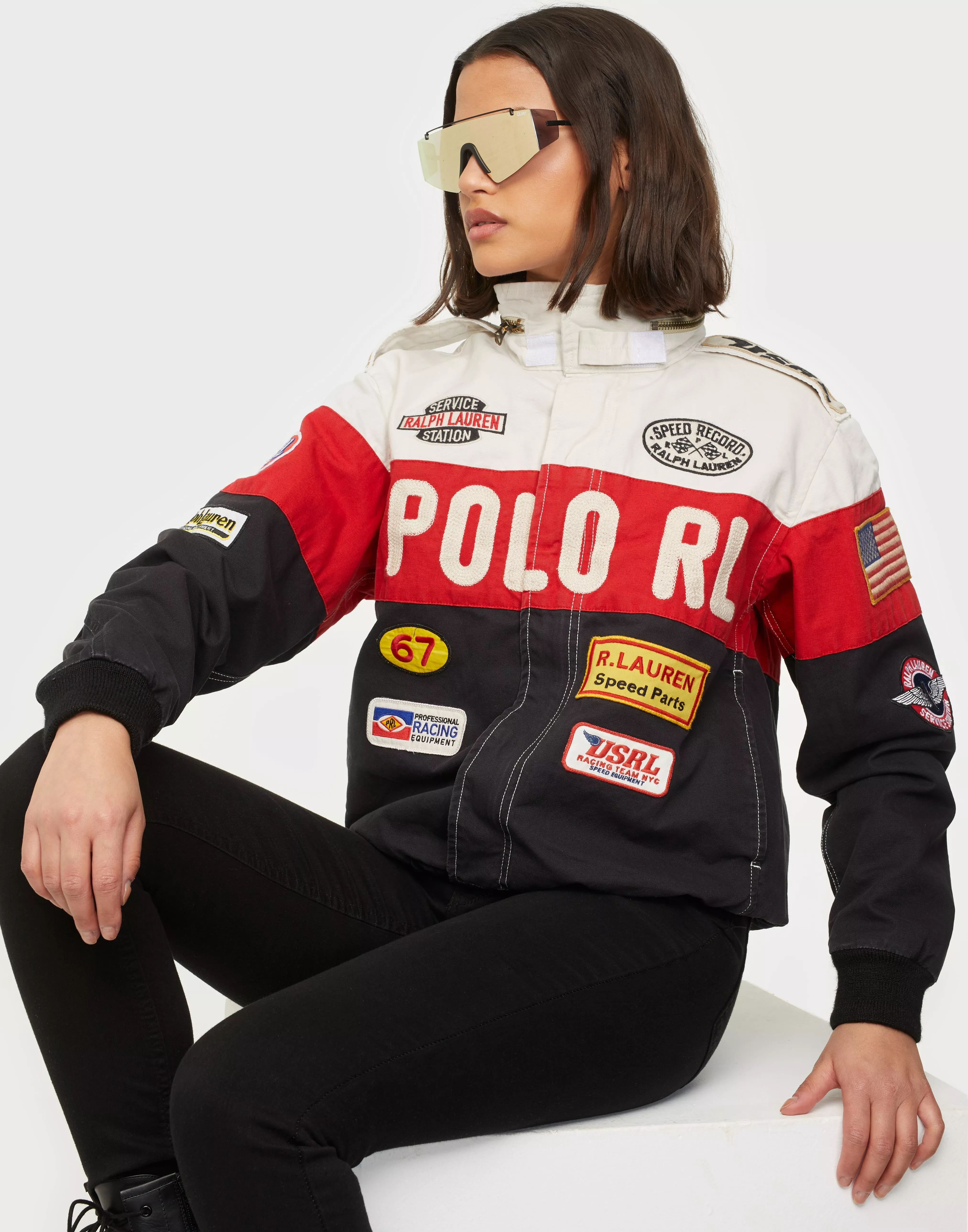 Ralph lauren best sale canvas racing jacket