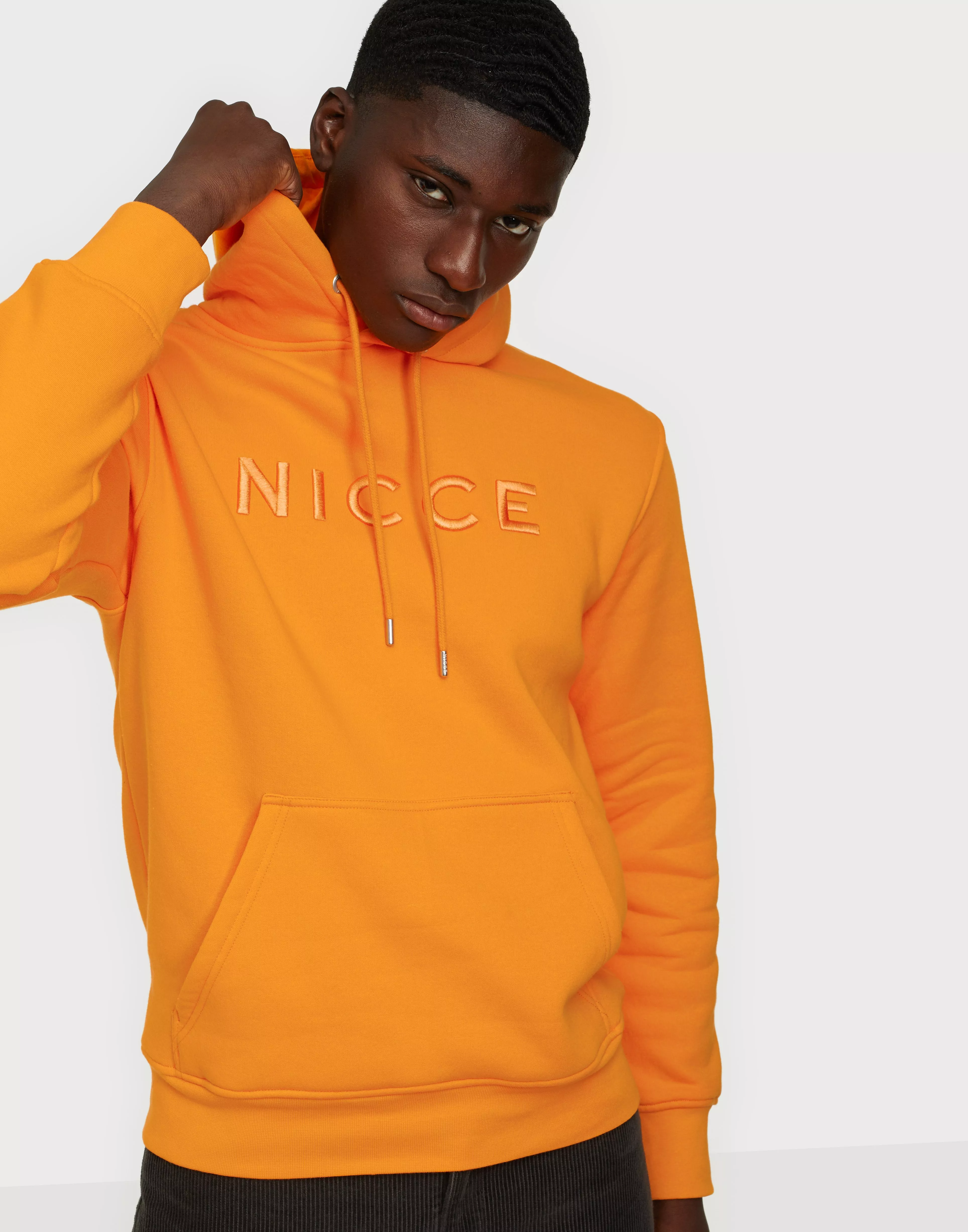 Nicce store orange hoodie