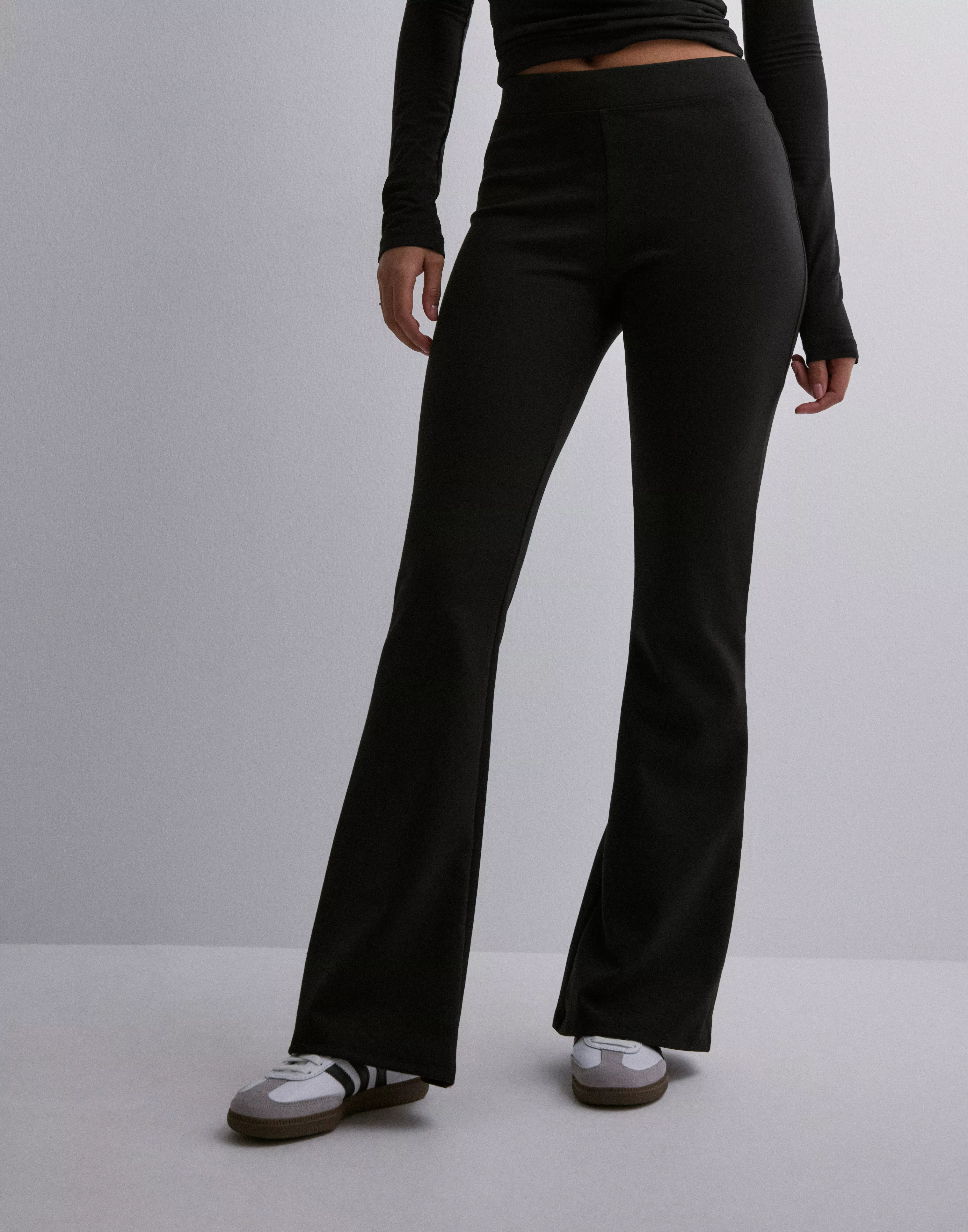 ONLY Tall ONLIDINA FLARE PANT - Trousers - black 