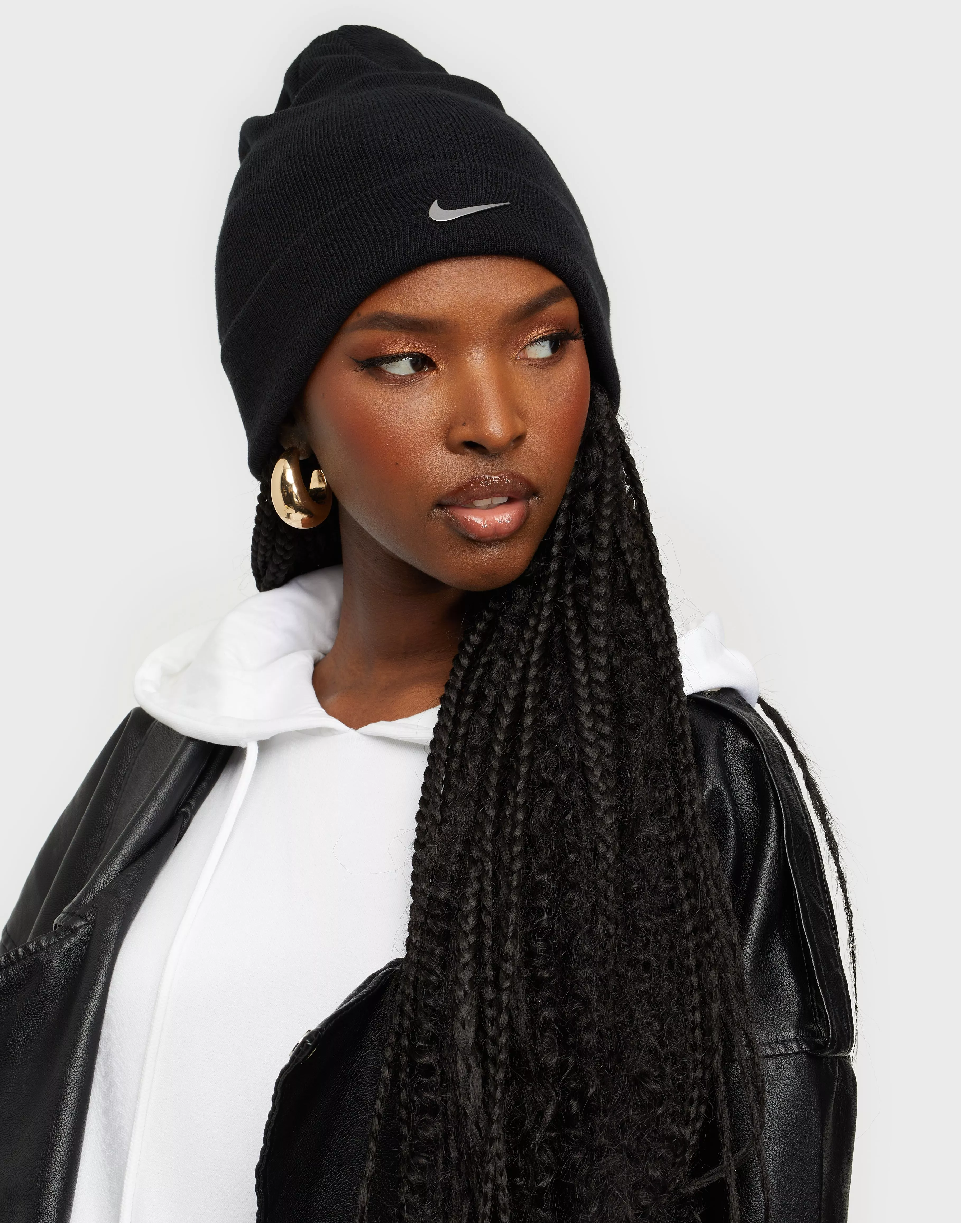 Nike swoosh cheap cuffed beanie