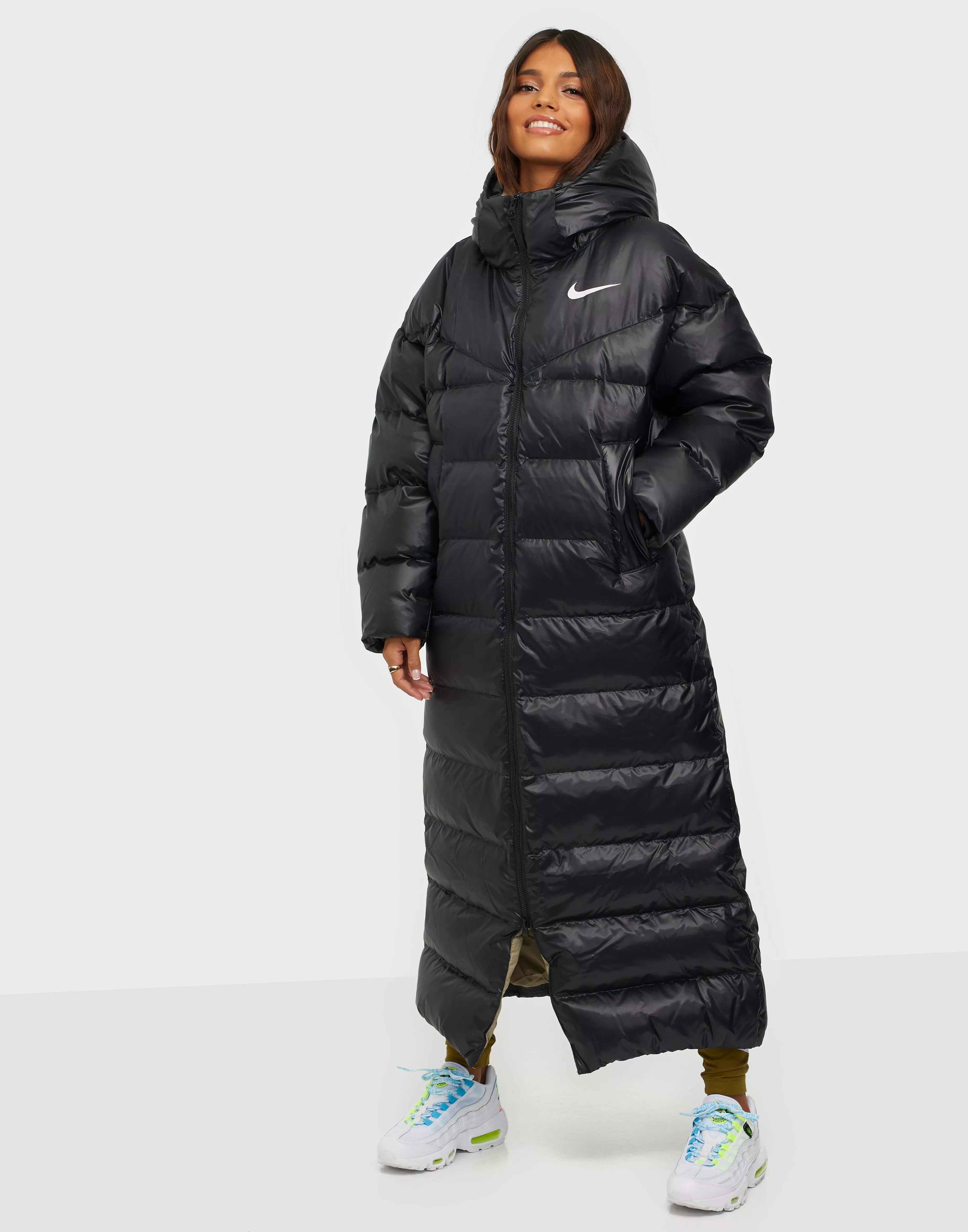 Buy Nike W NSW STMT DWN PARKA - Black | Nelly.com