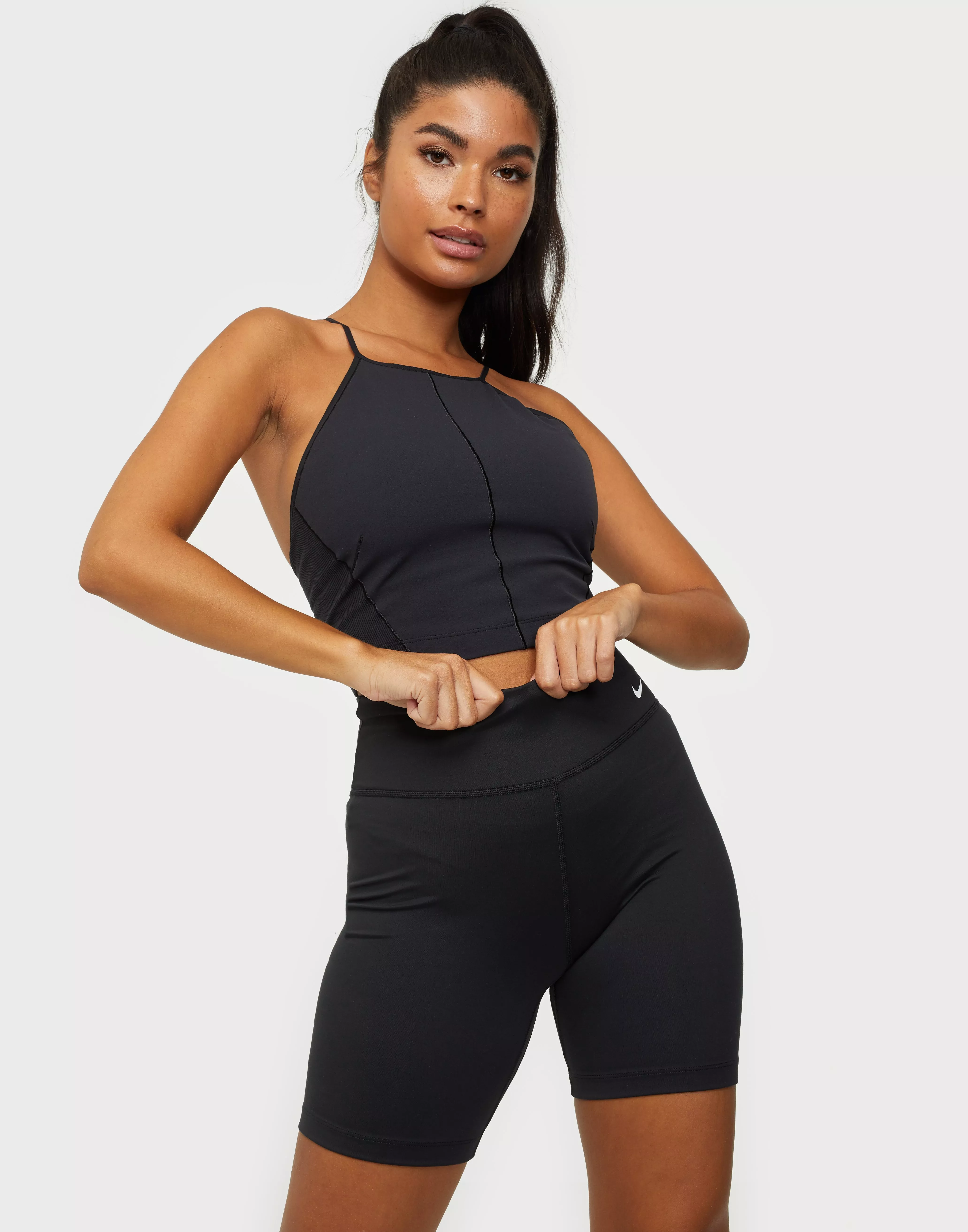 nike biker short romper