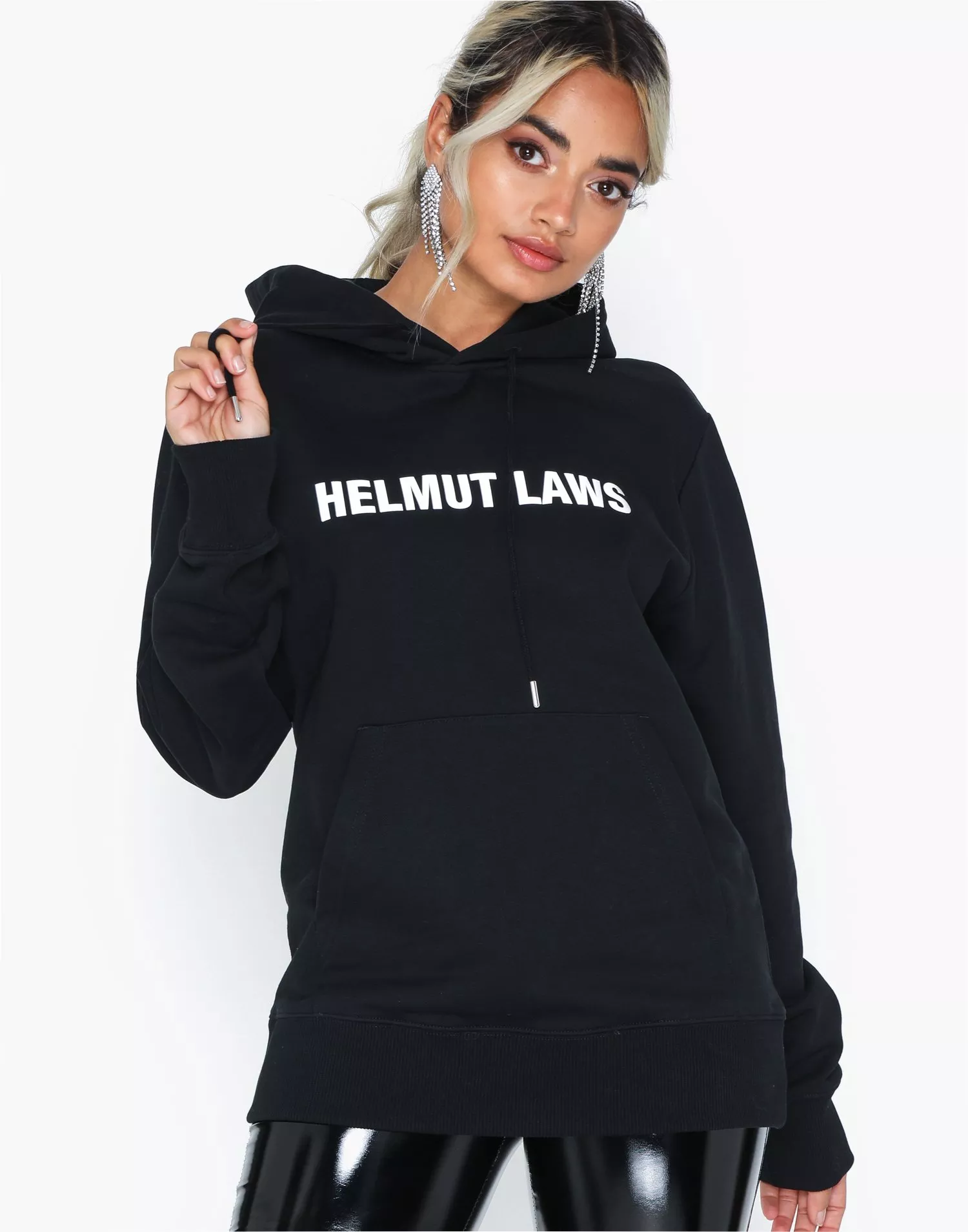 Buy Helmut Lang Helmut Laws Hoodie.1 Black Nelly