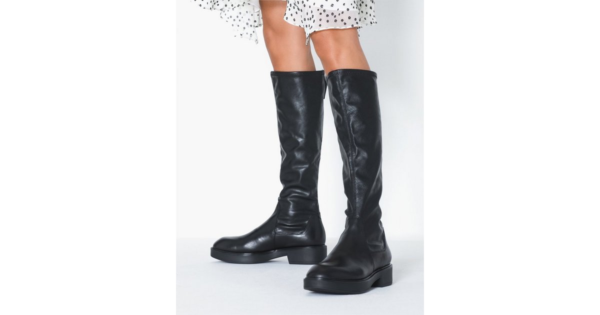 Vagabond diane high on sale boots black leather