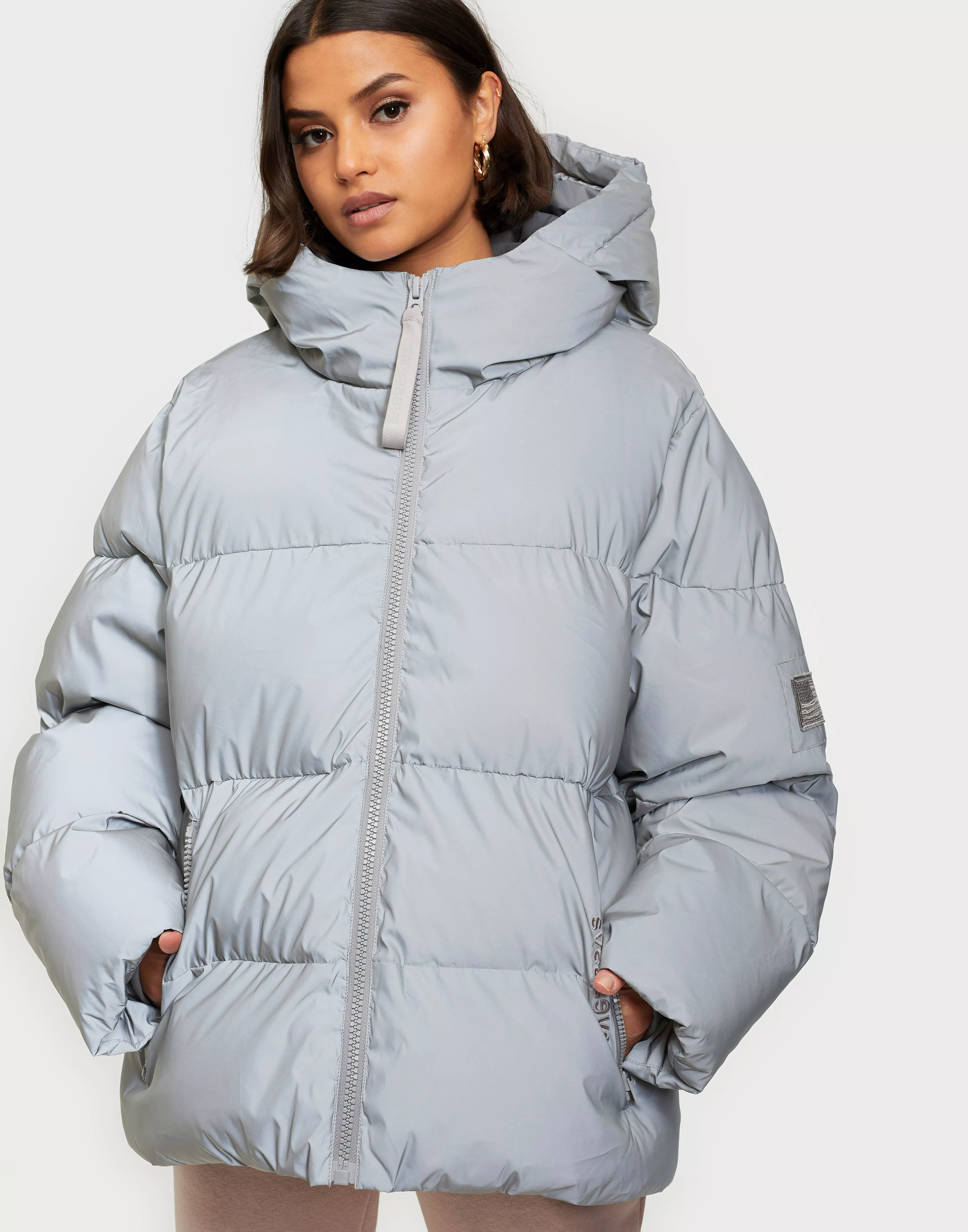 Short Padded Hood Jacket