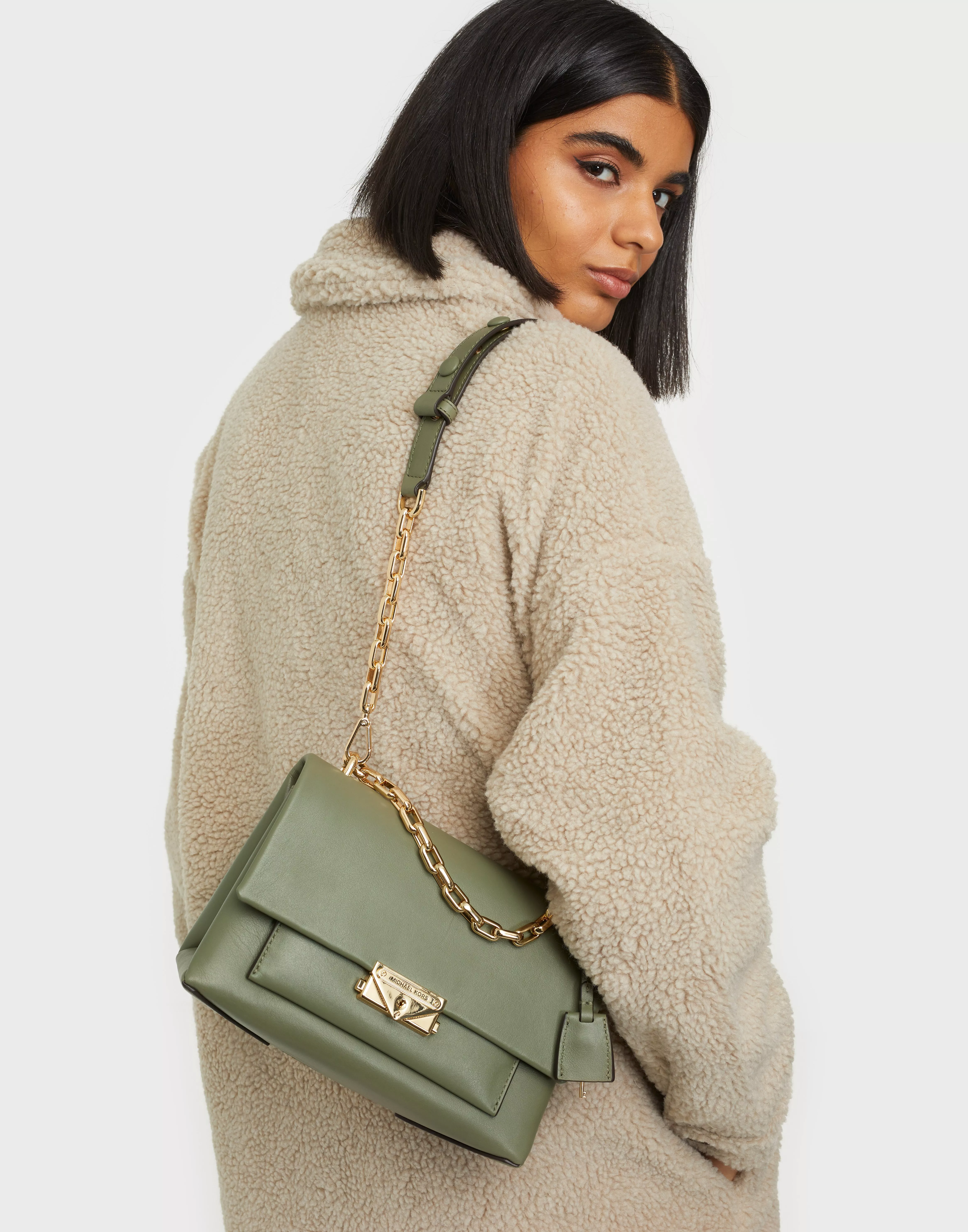 Buy Michael Kors Cece Shoulder Bag - Army Green 