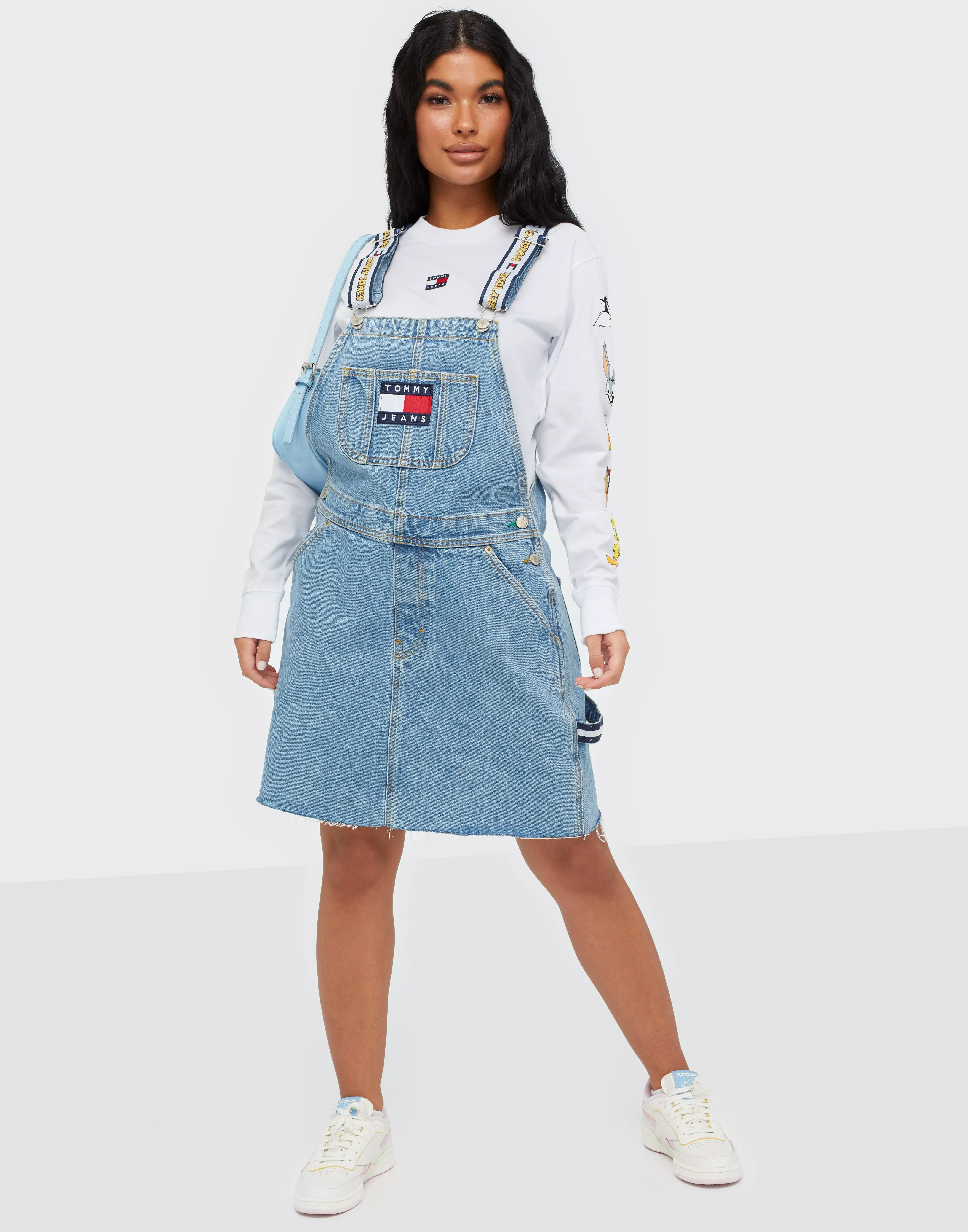 Buy Tommy Jeans TJW LOONEY TUNES DUNGAREE - Denim | Nelly.com