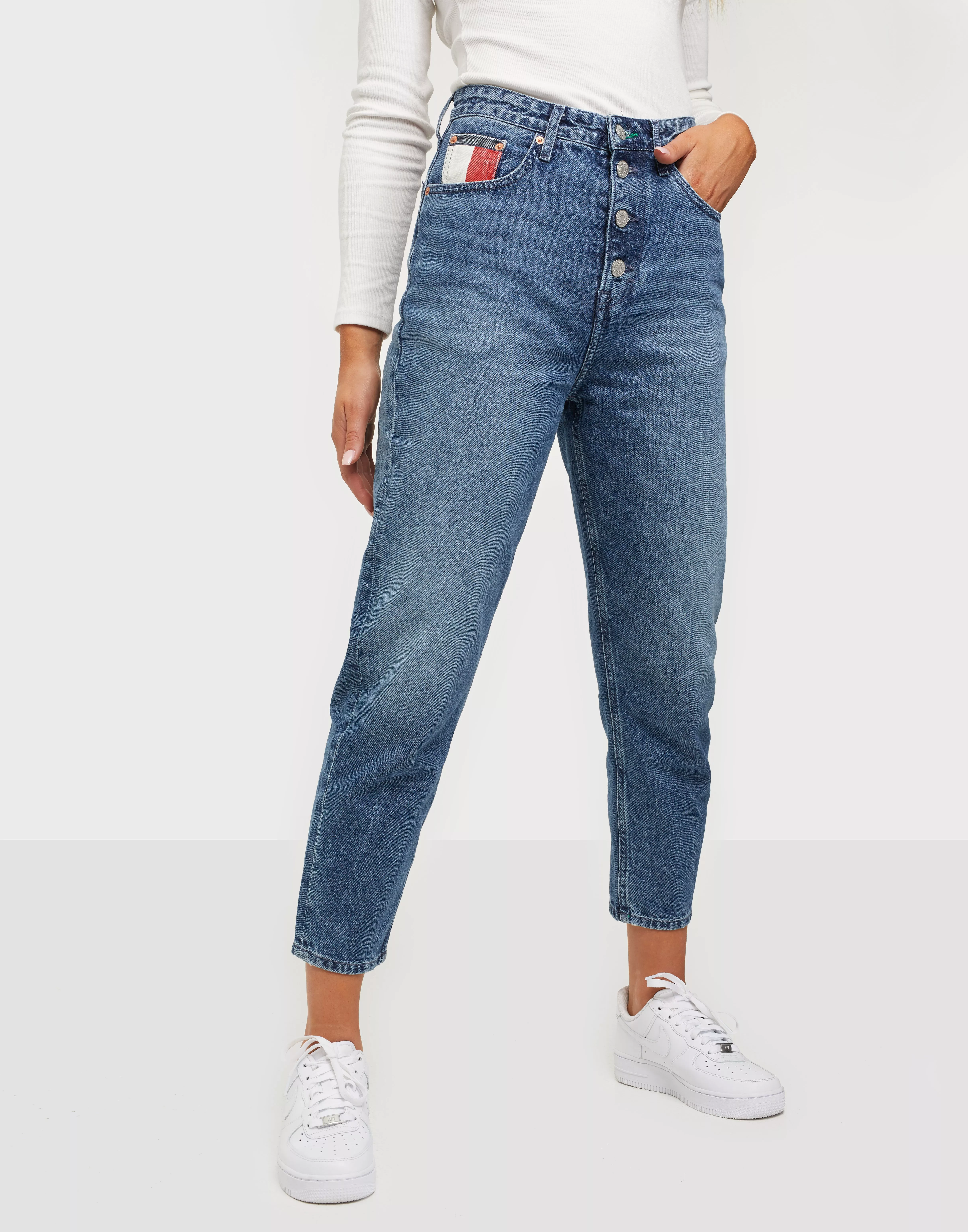 Tommy jeans best sale mom high rise