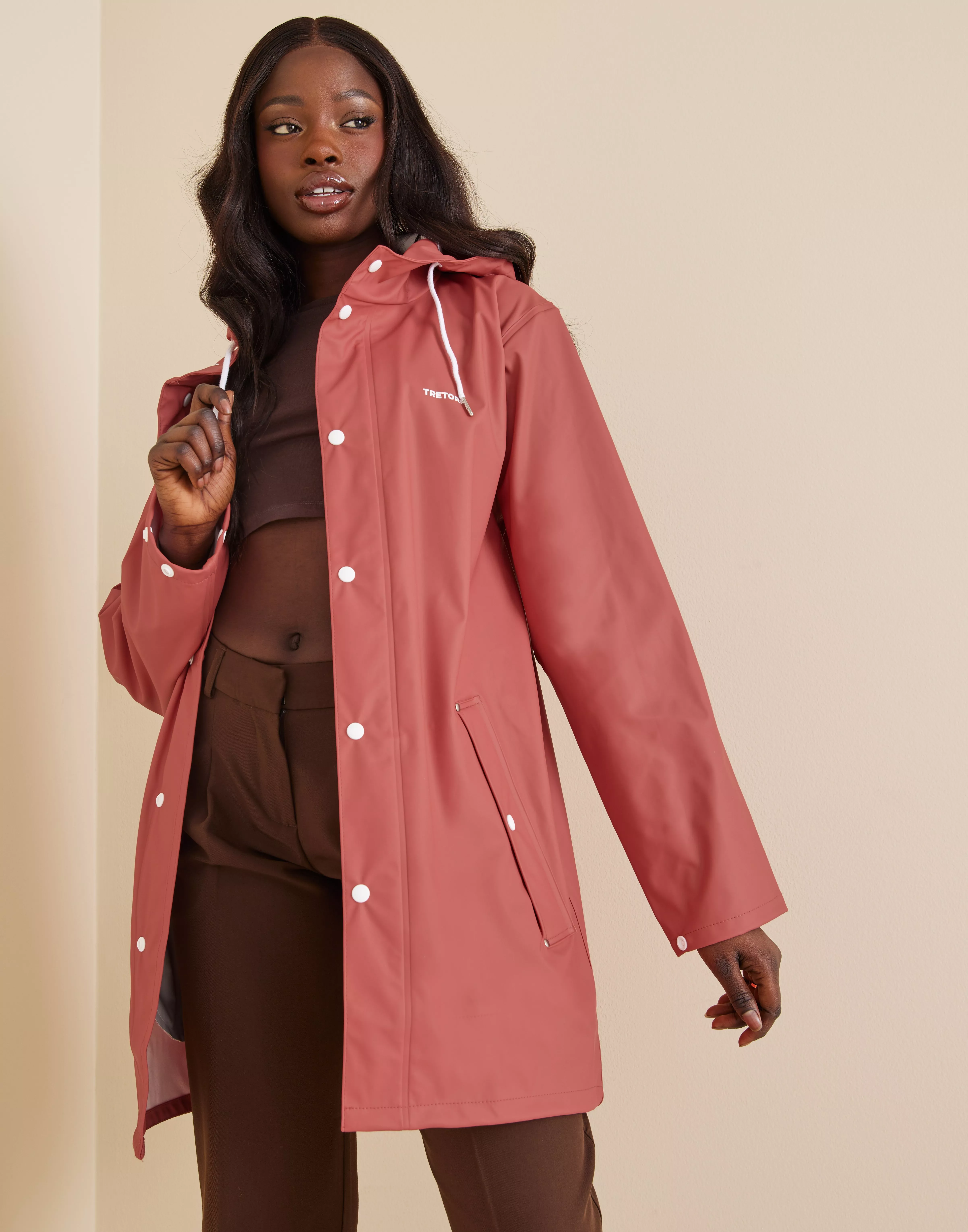 Buy Tretorn WINGS RAINJACKET - Dusty Cedar