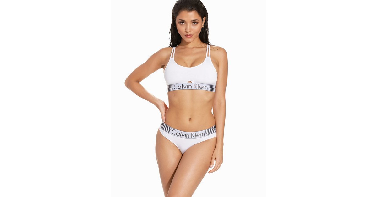 Buy Calvin Klein Underwear Thong - White