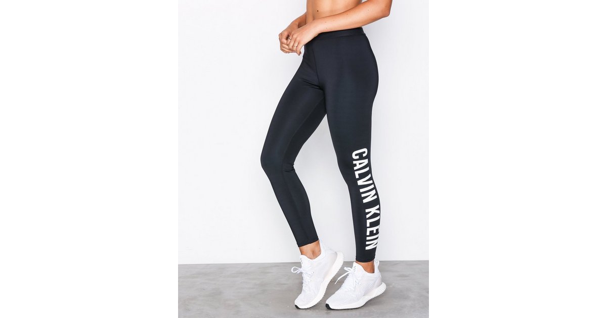 Calvin Klein Performance Logo High-Waist 7/8 Length Leggings - ShopStyle