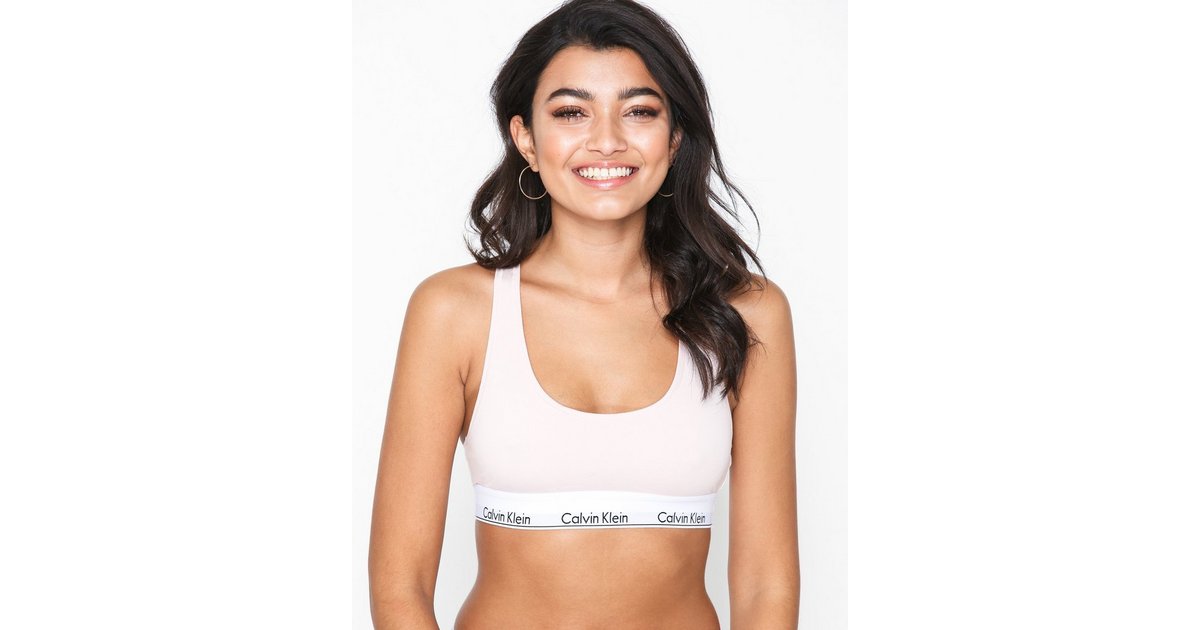 Buy Calvin Klein Underwear Unlined Bralette - Pink