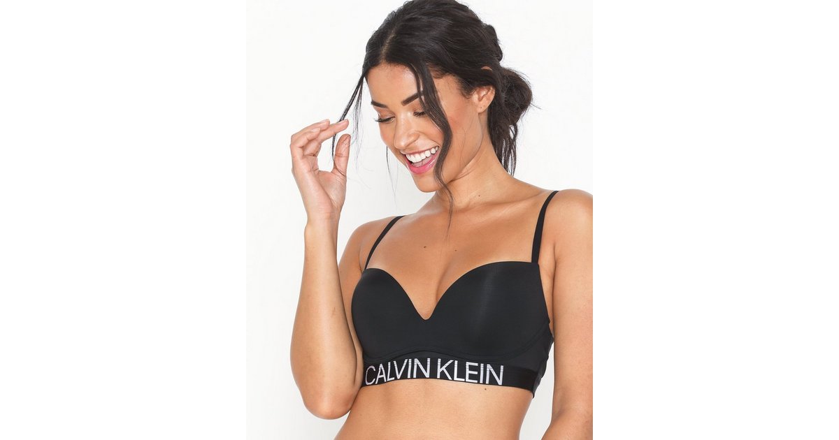 Buy Calvin Klein Underwear Push Up Bralette - Black 