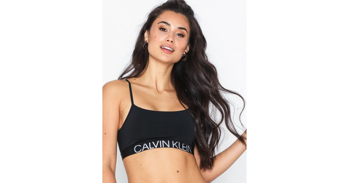 Buy Calvin Klein Underwear Unlined Bralette - Black 